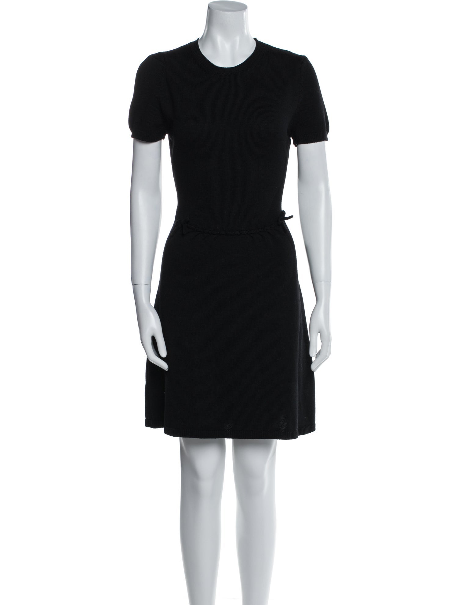 Red Valentino Virgin Wool Mini Dress