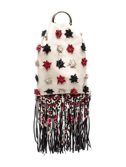 Red Valentino Leather Top Handle Bag