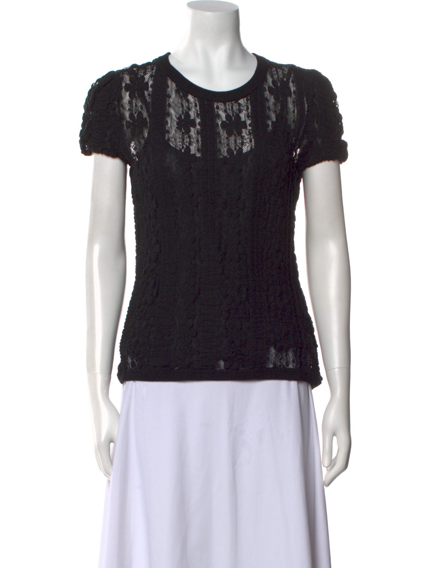 Red Valentino Scoop Neck Sweater