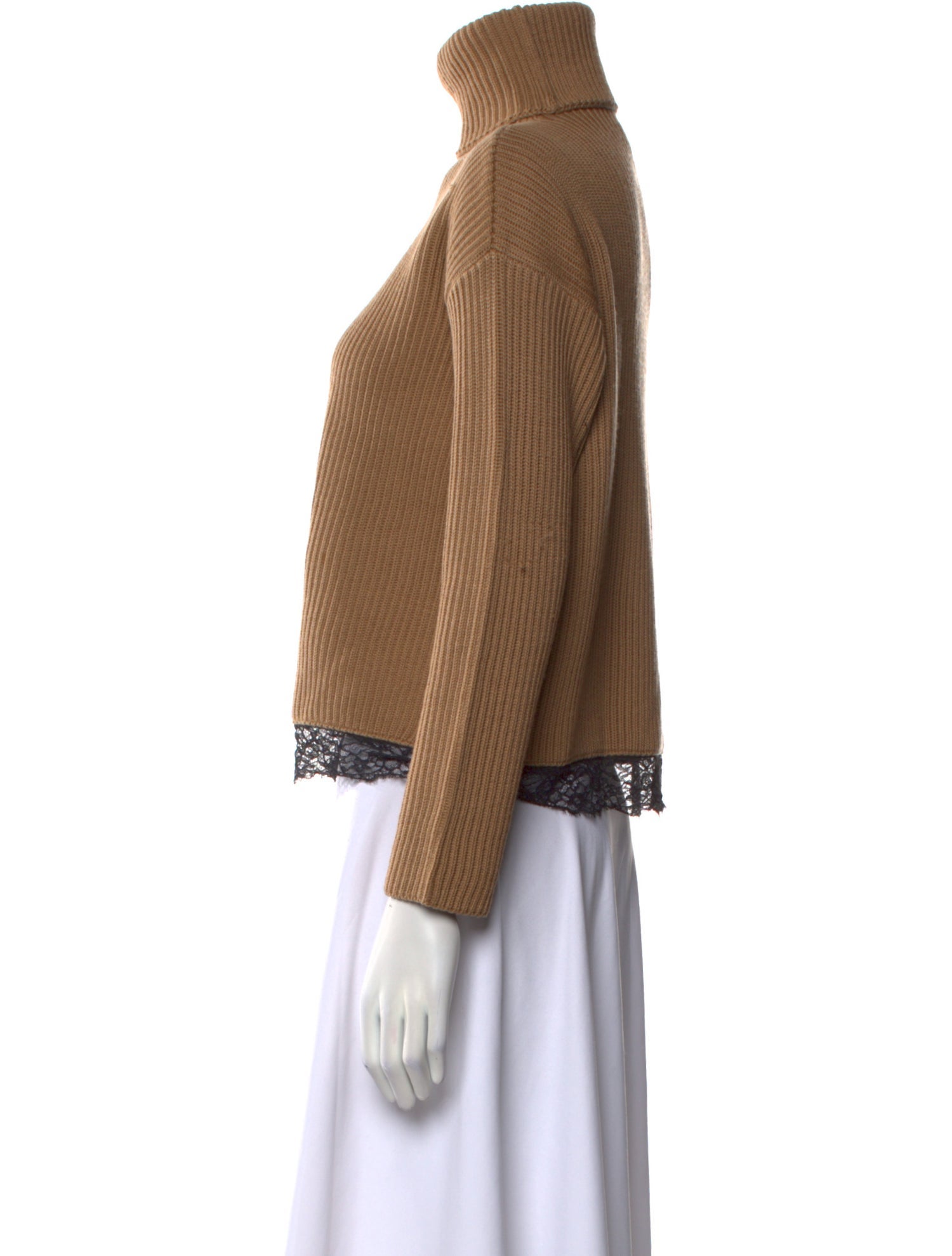 Red Valentino Virgin Wool Turtleneck Sweater