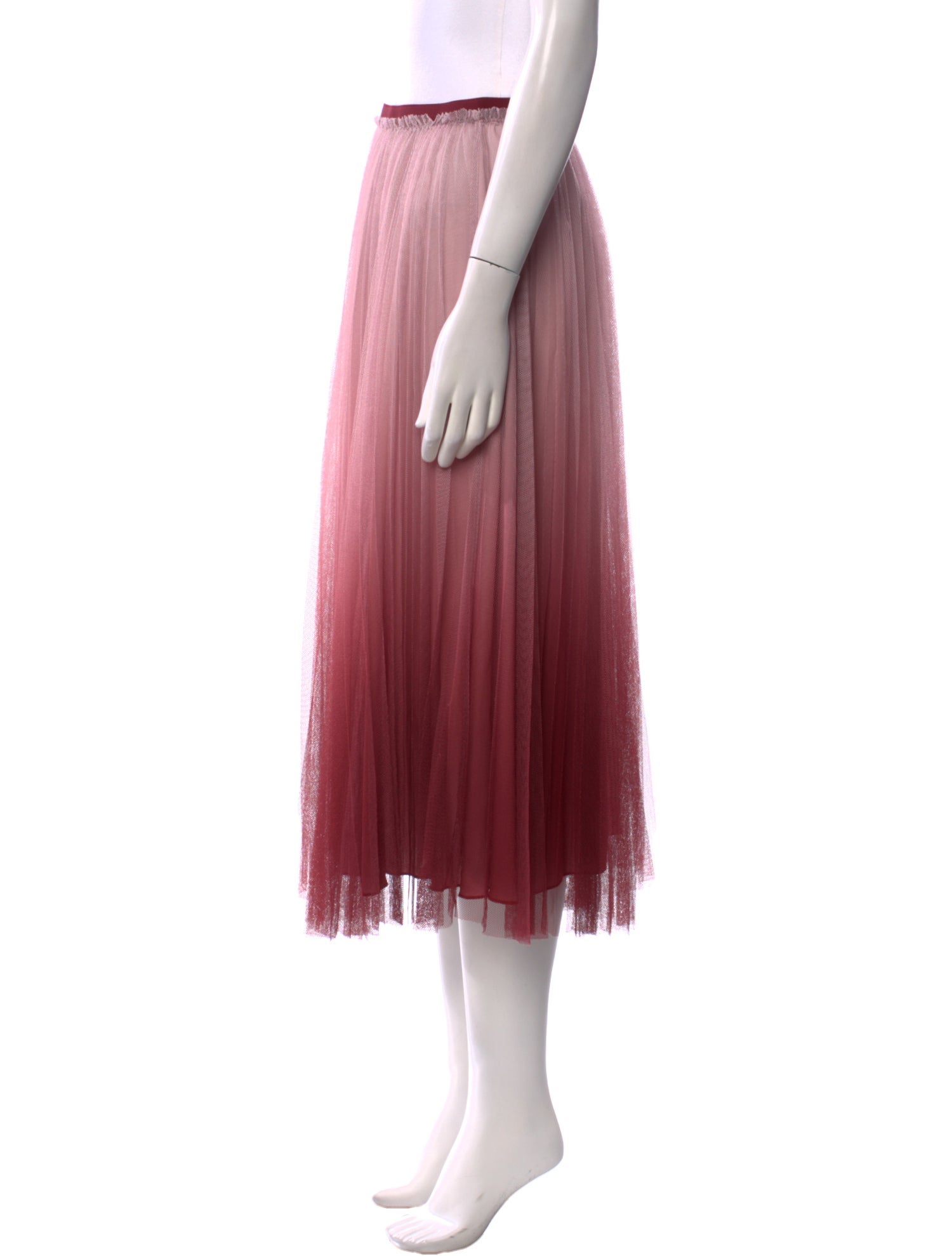 Red Valentino Midi Length Skirt