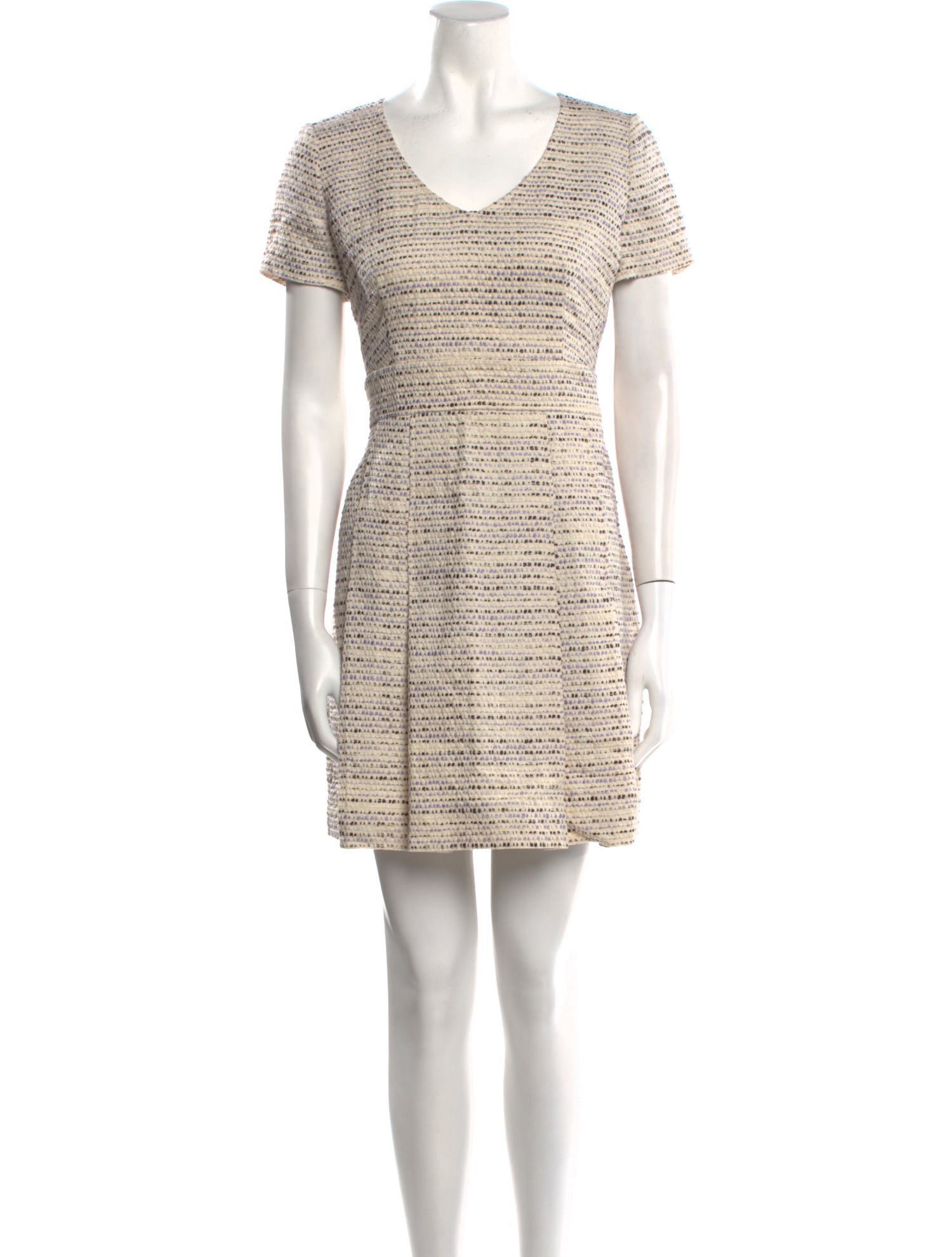 Red Valentino V-Neck Mini Dress