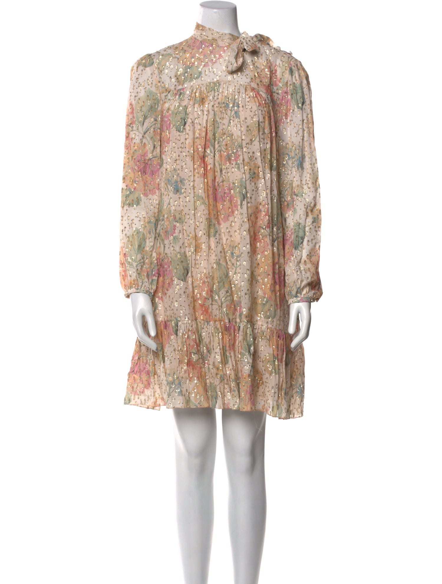 Red Valentino Floral Print Mini Dress w/ Tags