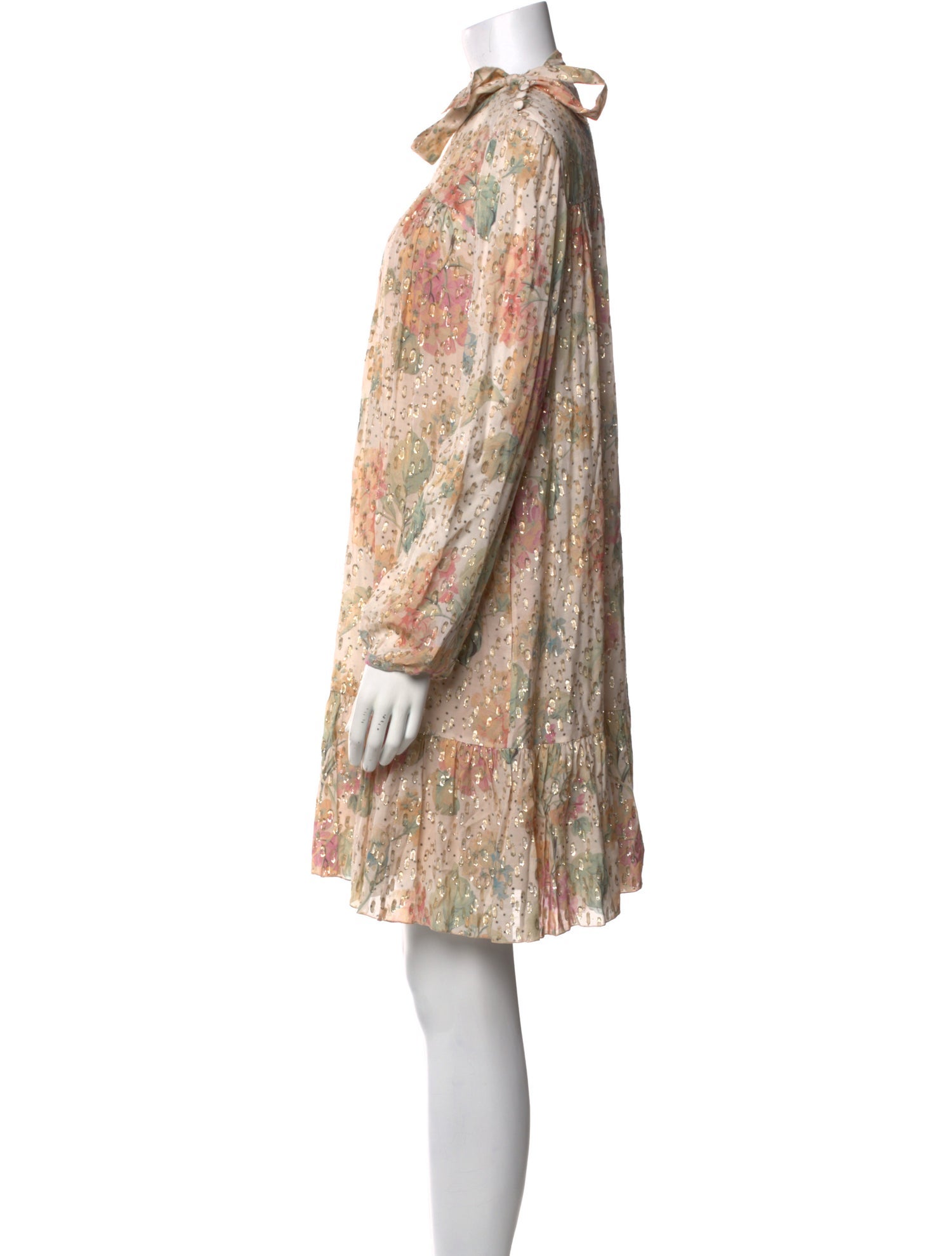 Red Valentino Floral Print Mini Dress w/ Tags