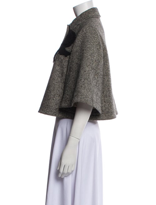 Red Valentino Wool Tweed Pattern Jacket