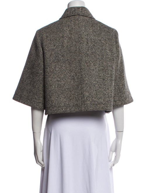 Red Valentino Wool Tweed Pattern Jacket