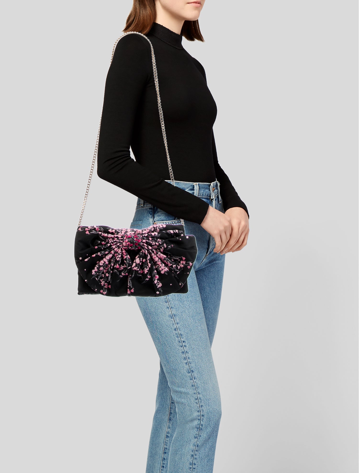 Red Valentino Nylon Evening Bag