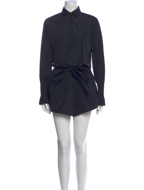 Red Valentino Turtleneck Romper