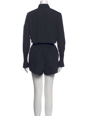Red Valentino Turtleneck Romper