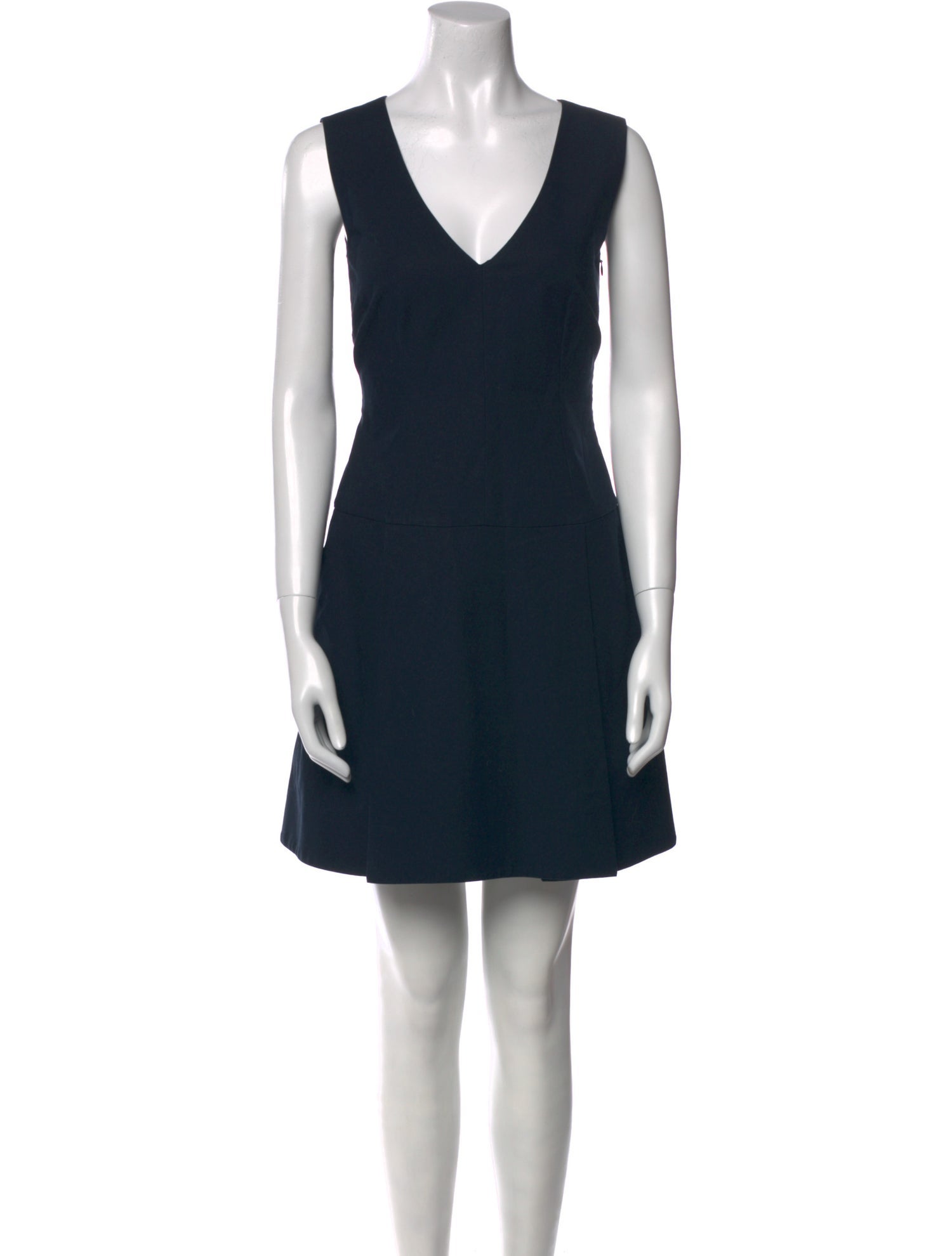 Red Valentino V-Neck Mini Dress