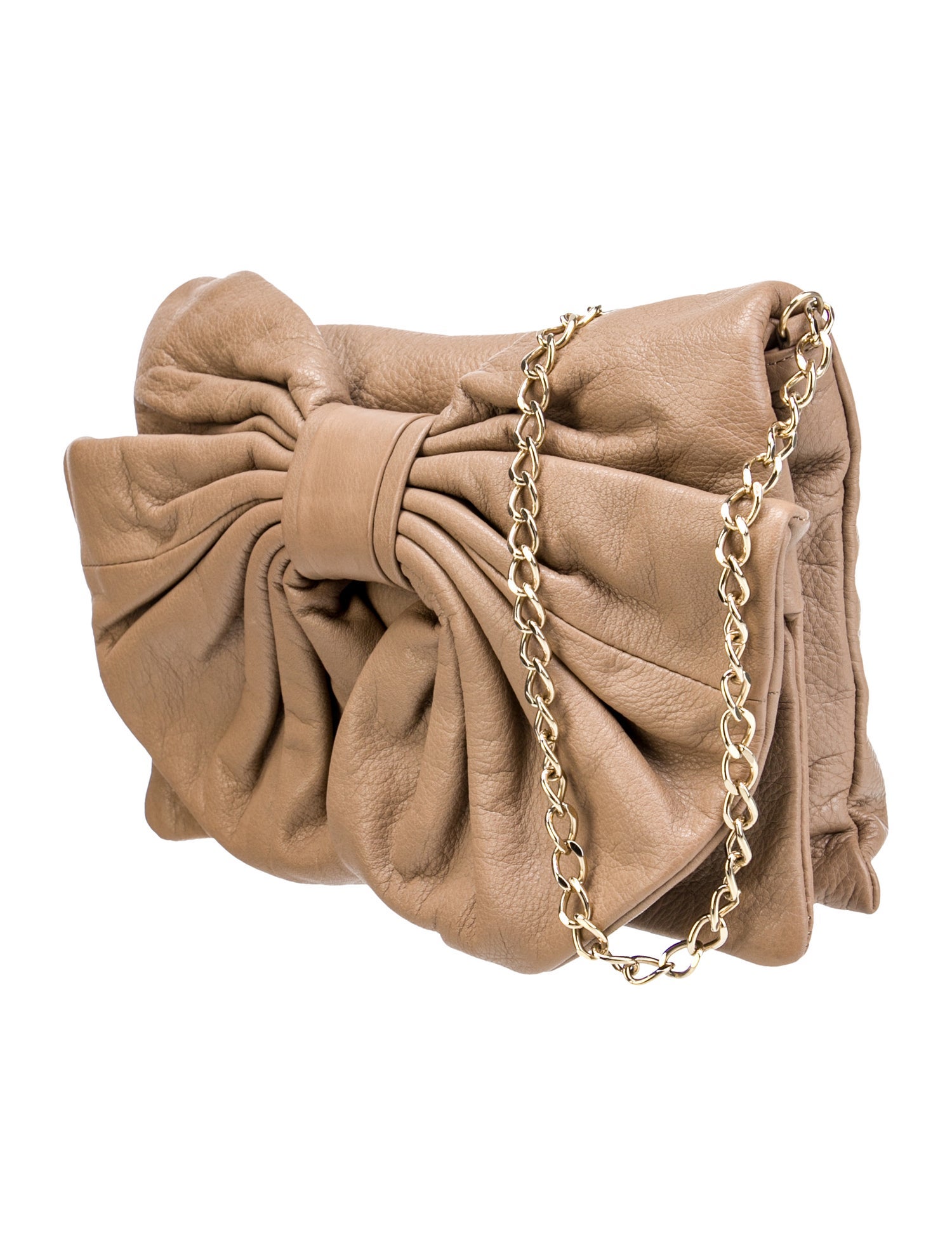 Red Valentino Leather Evening Bag