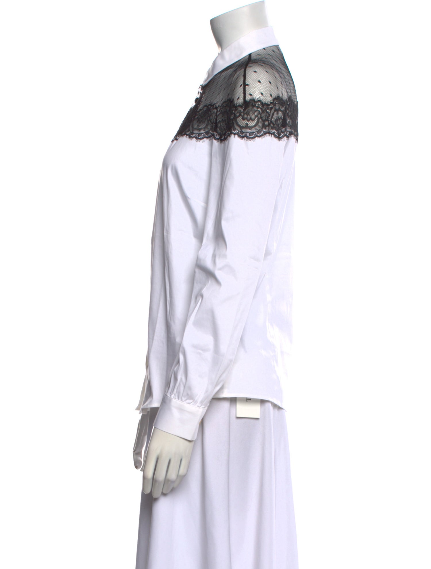 Red Valentino Long Sleeve Button-Up Top w/ Tags