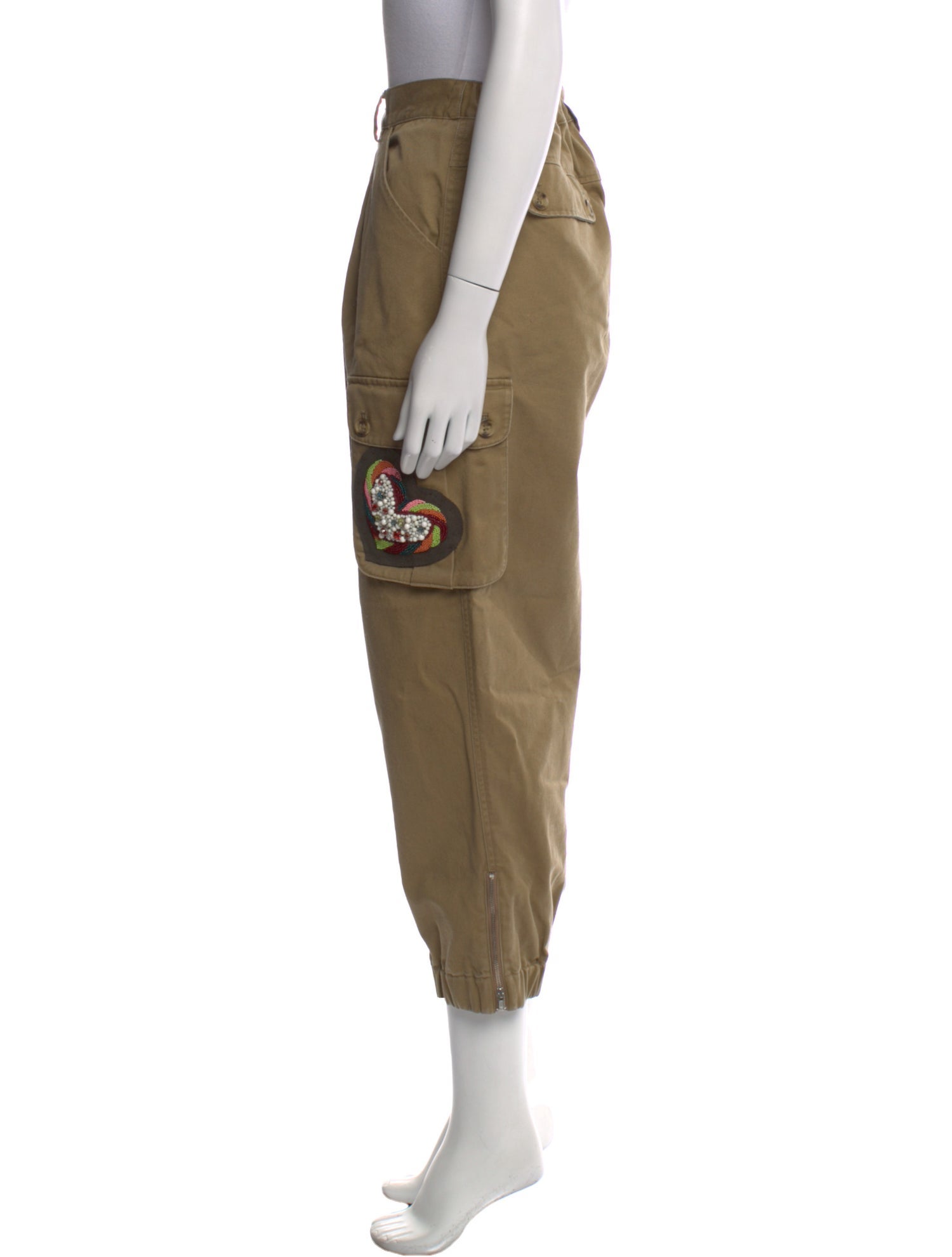 Red Valentino Straight Leg Pants