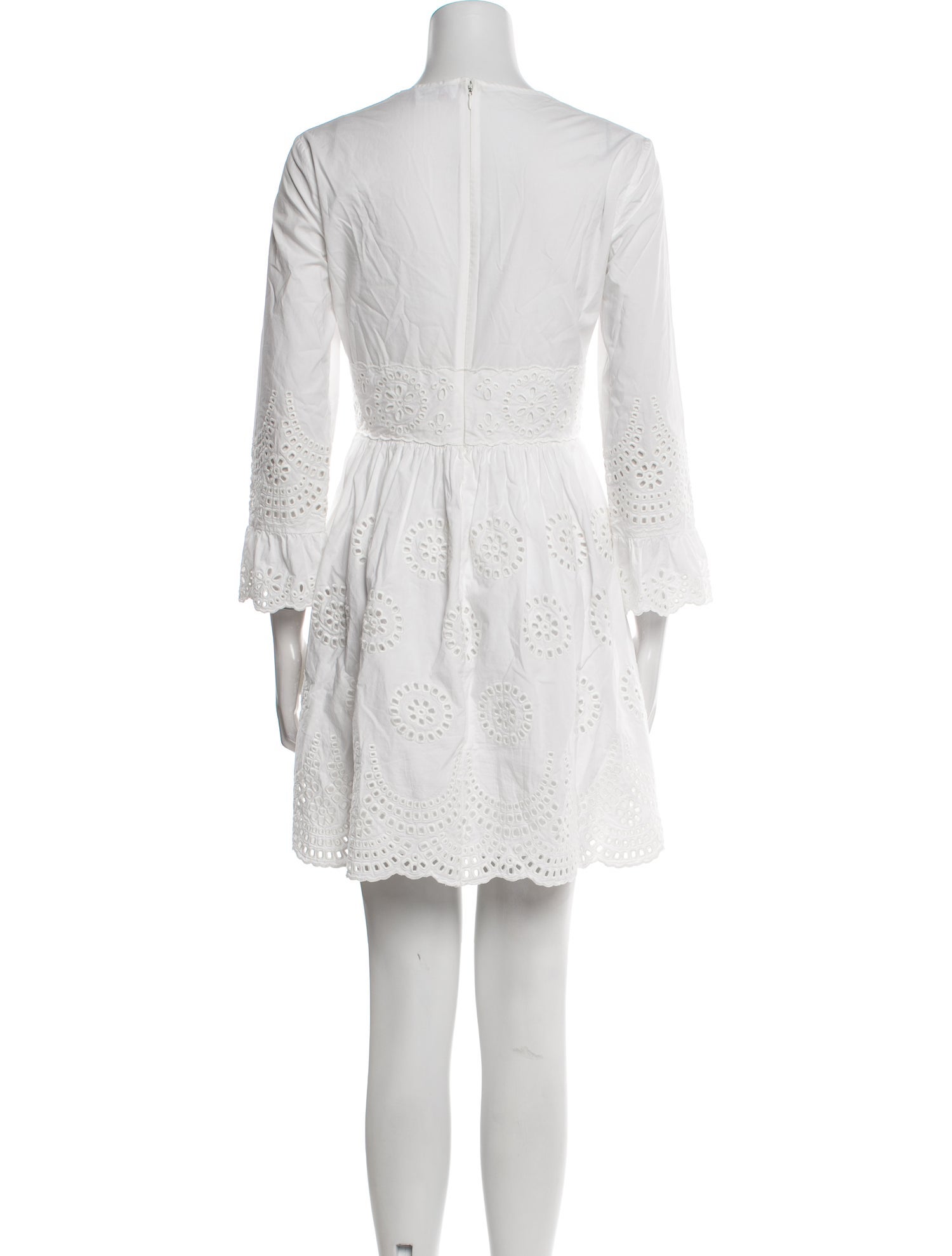 Red Valentino V-Neck Mini Dress