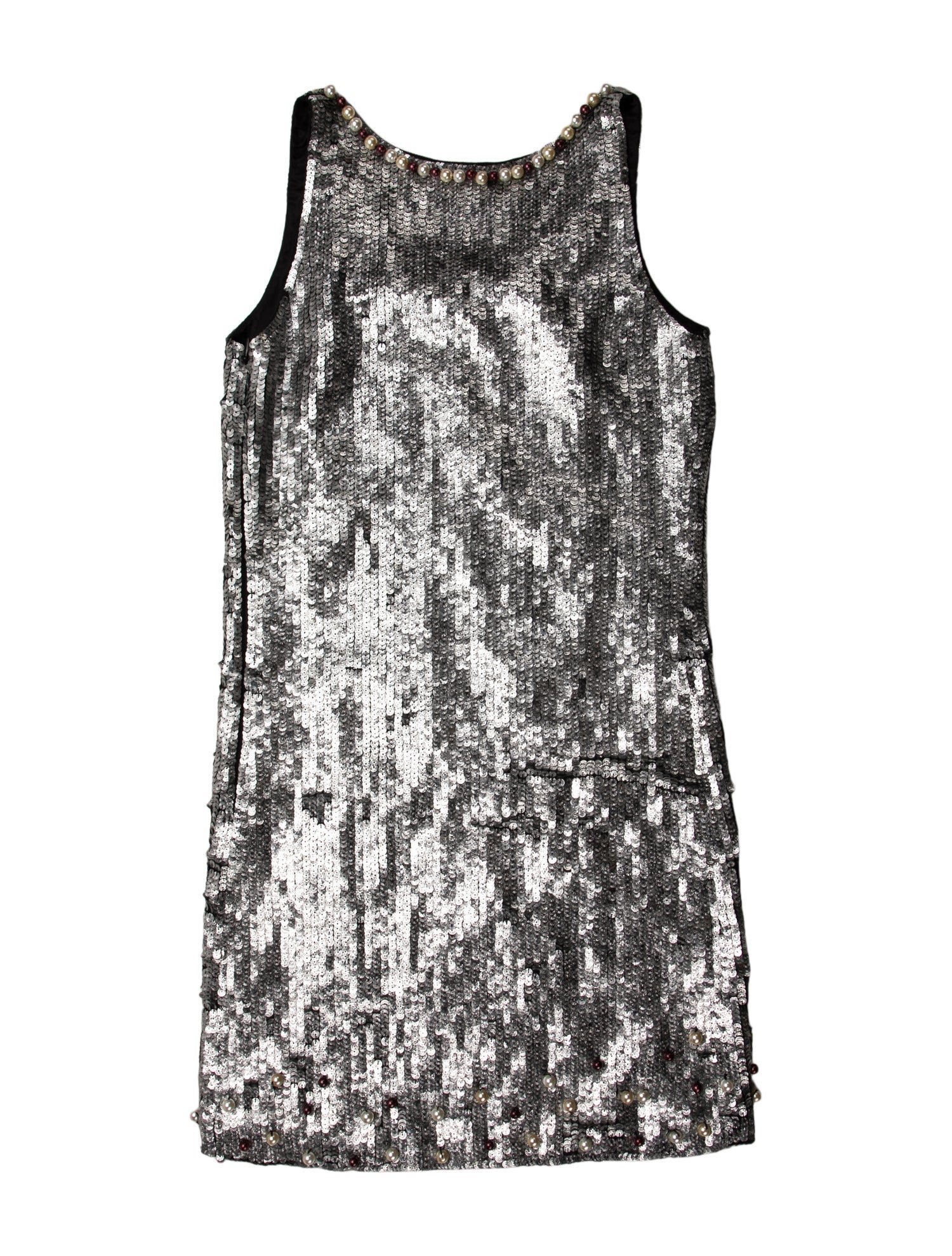 Red Valentino Scoop Neck Mini Dress