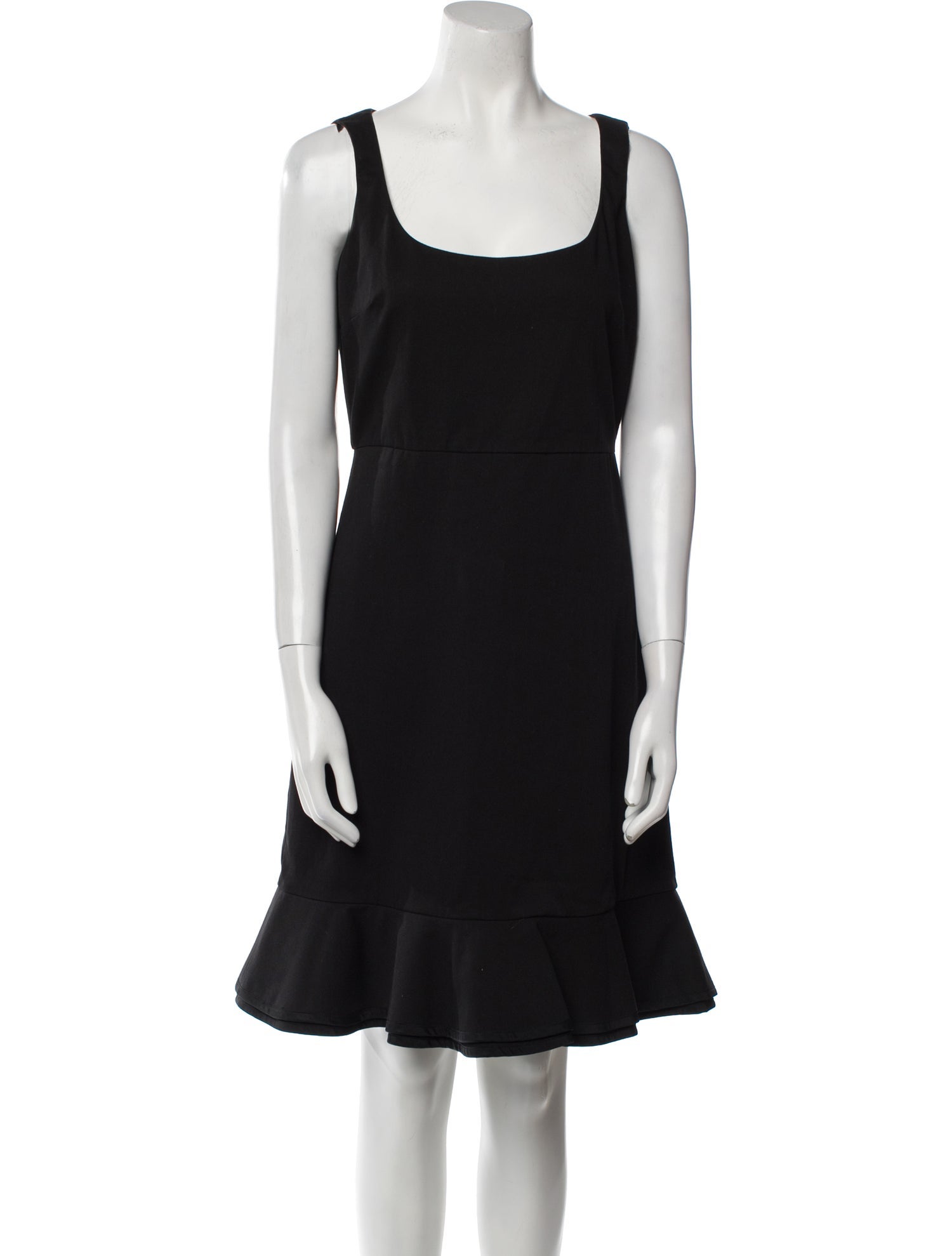 Red Valentino Scoop Neck Knee-Length Dress w/ Tags