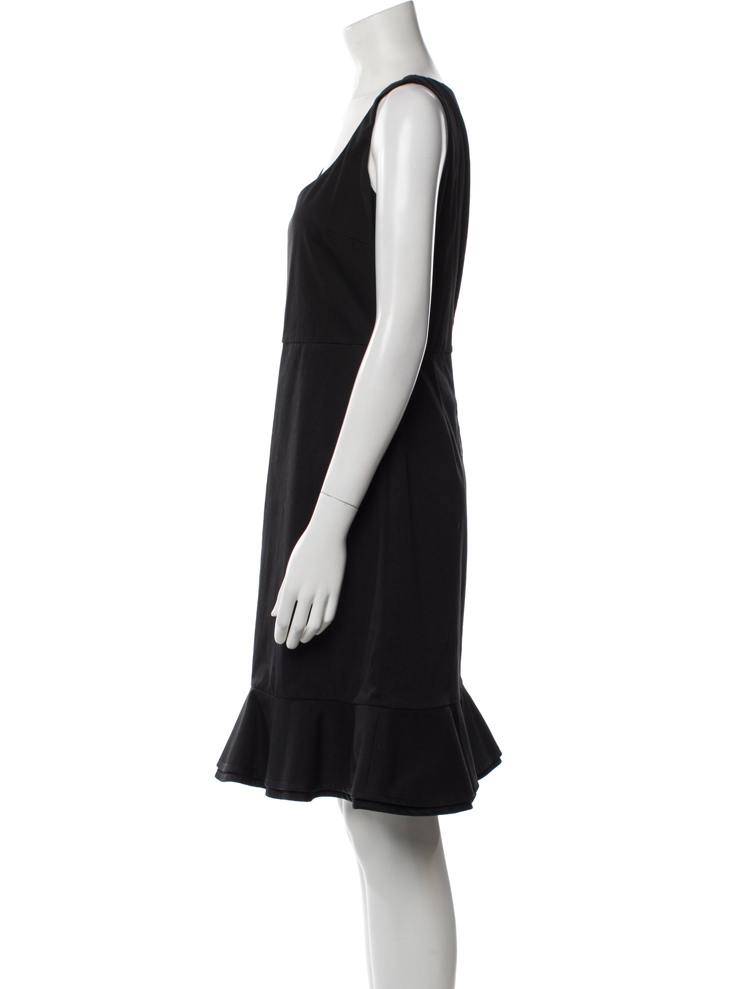 Red Valentino Scoop Neck Knee-Length Dress w/ Tags