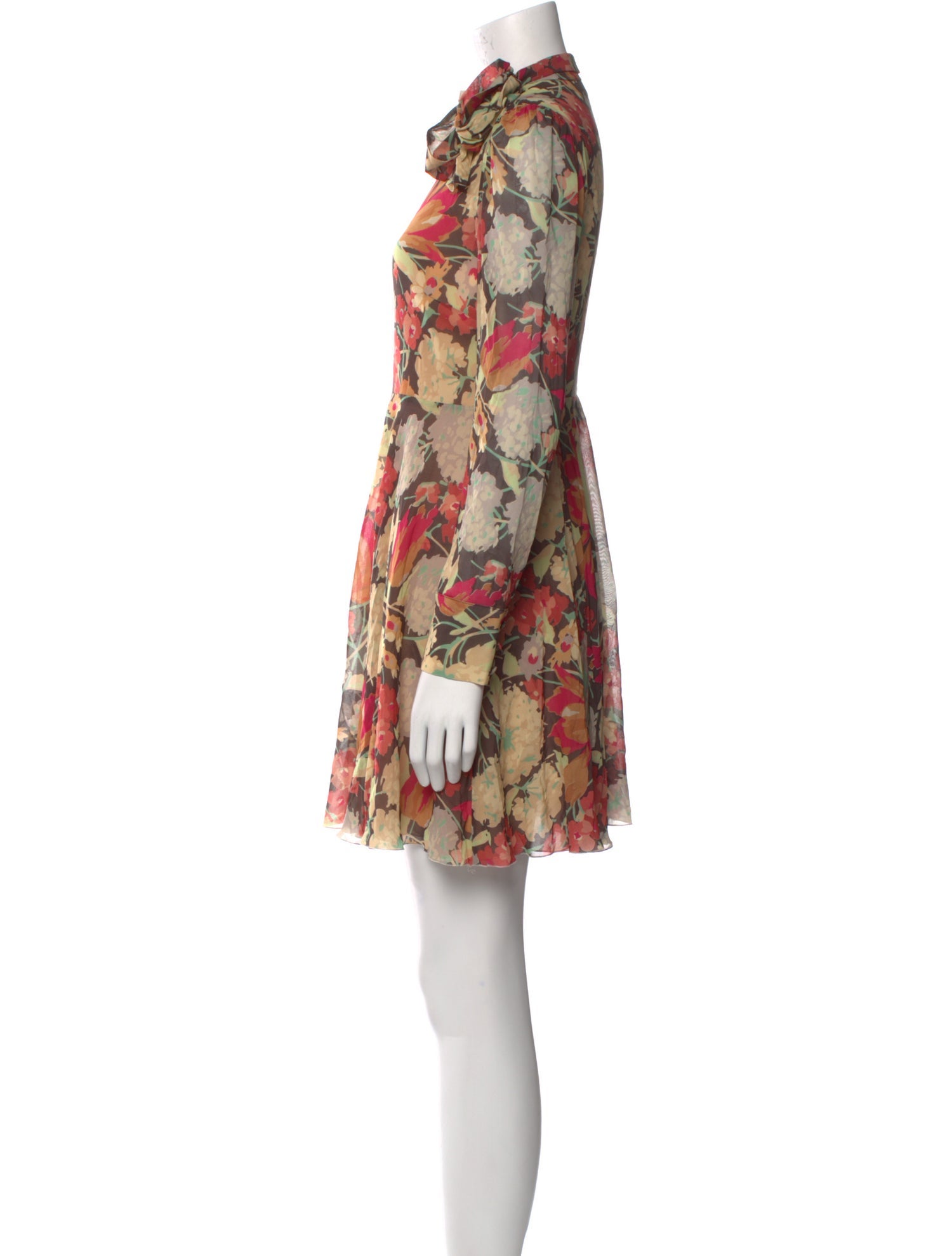 Red Valentino Silk Mini Dress