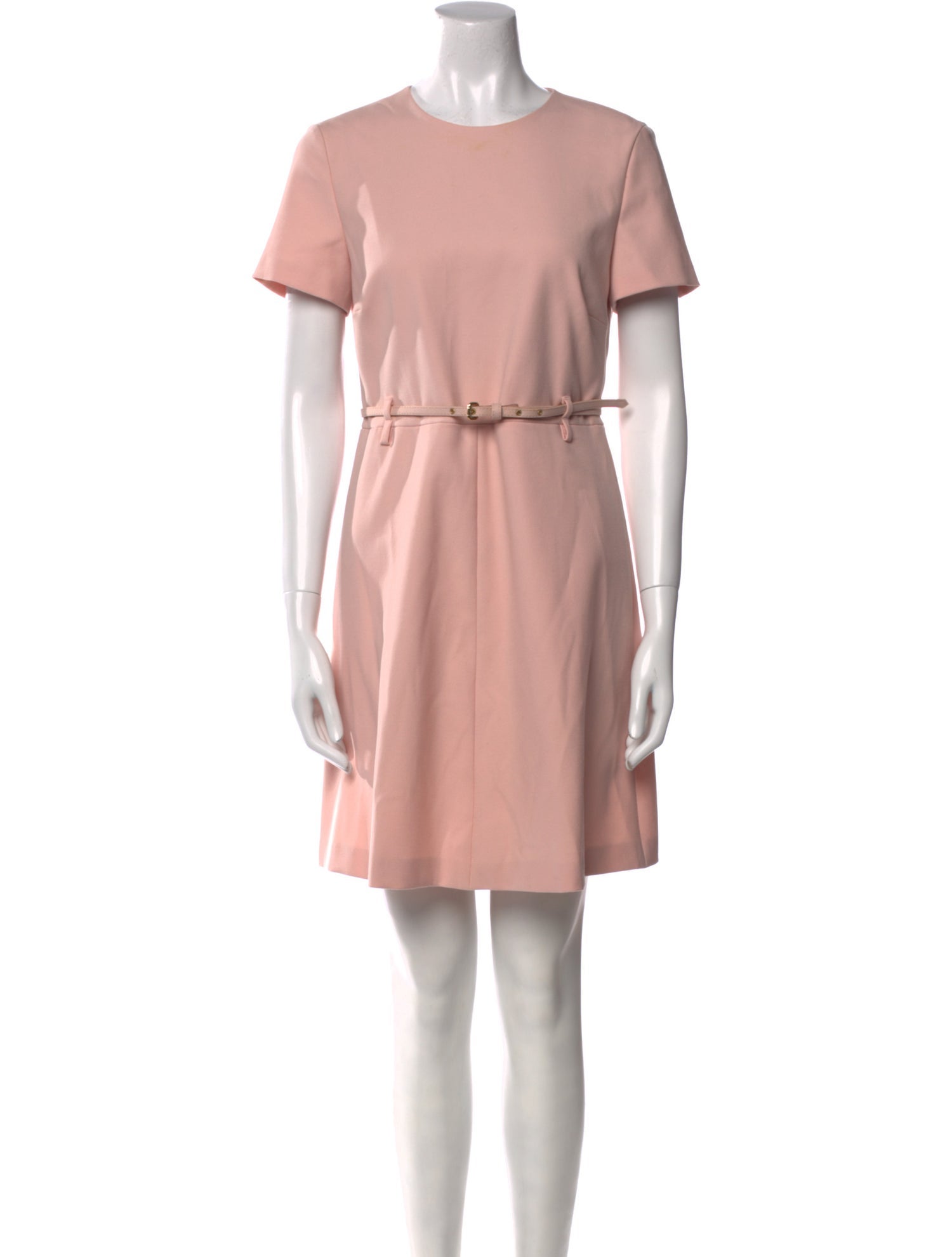 Red Valentino Crew Neck Mini Dress