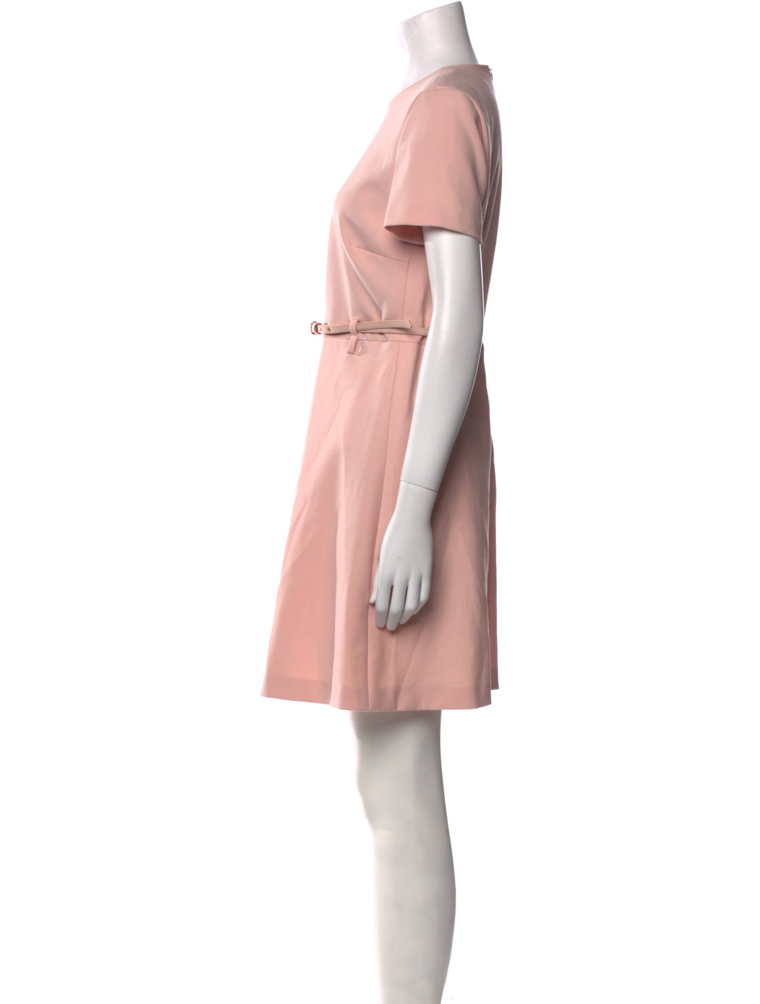 Red Valentino Crew Neck Mini Dress