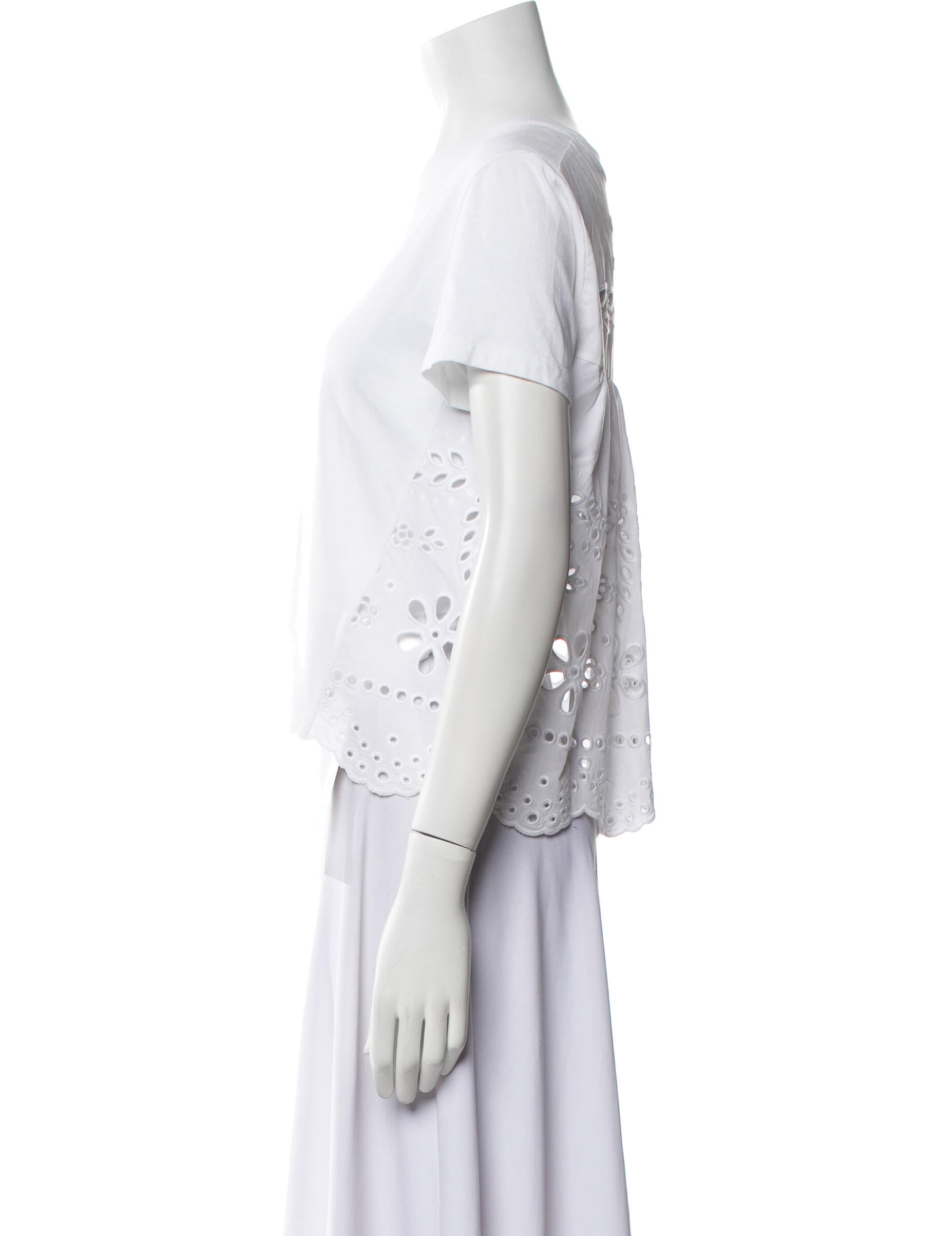 Red Valentino Crew Neck Short Sleeve T-Shirt