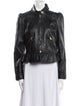 Red Valentino Leather Biker Jacket
