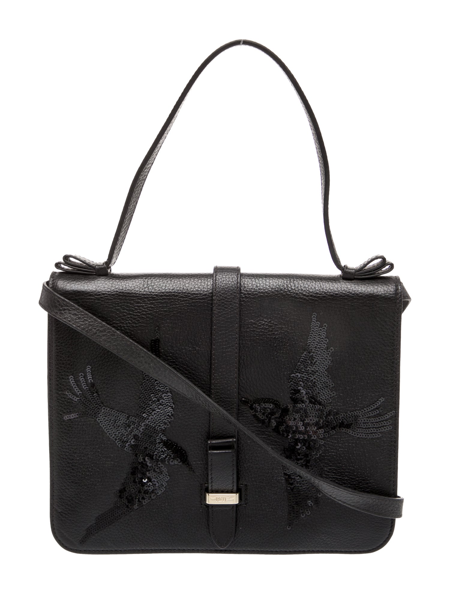 Red Valentino Leather Shoulder Bag