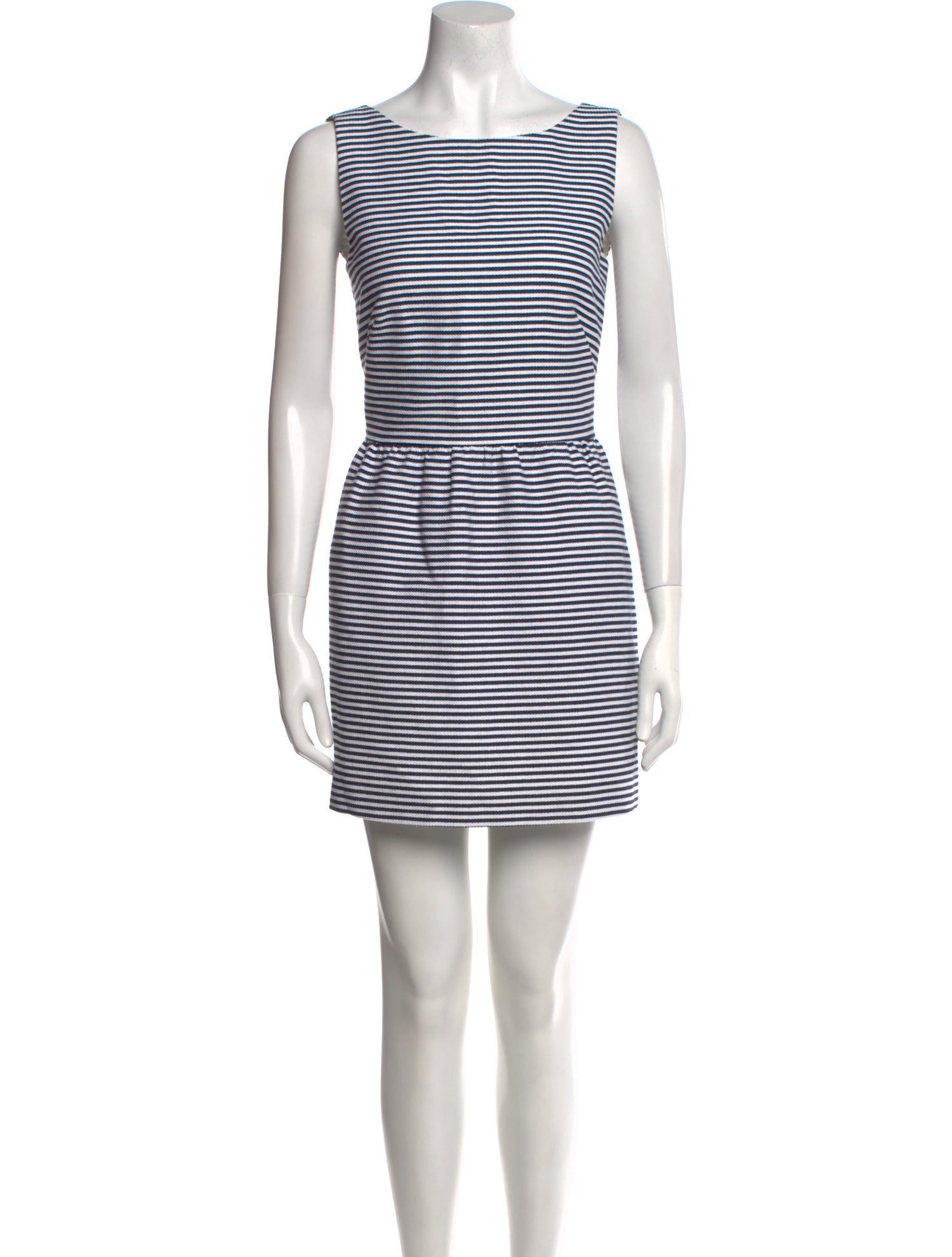 Red Valentino Striped Mini Dress