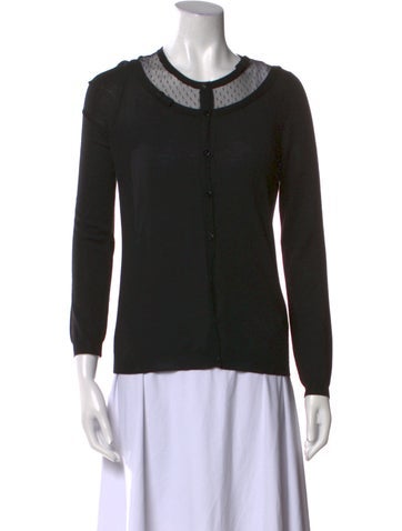 Red Valentino Knitwear Virgin Wool Crew Neck Sweater S