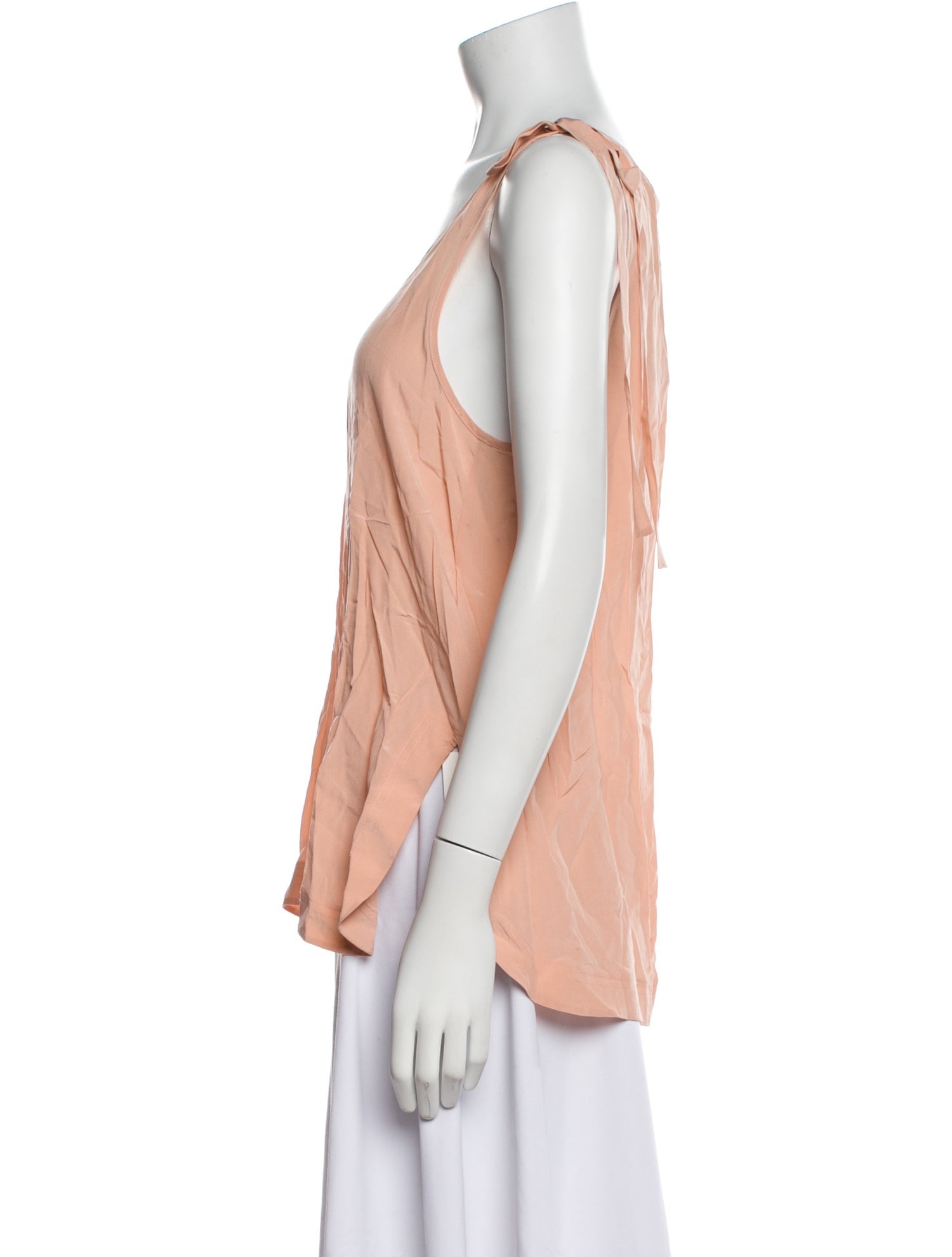 Red Valentino Silk Scoop Neck Top w/ Tags