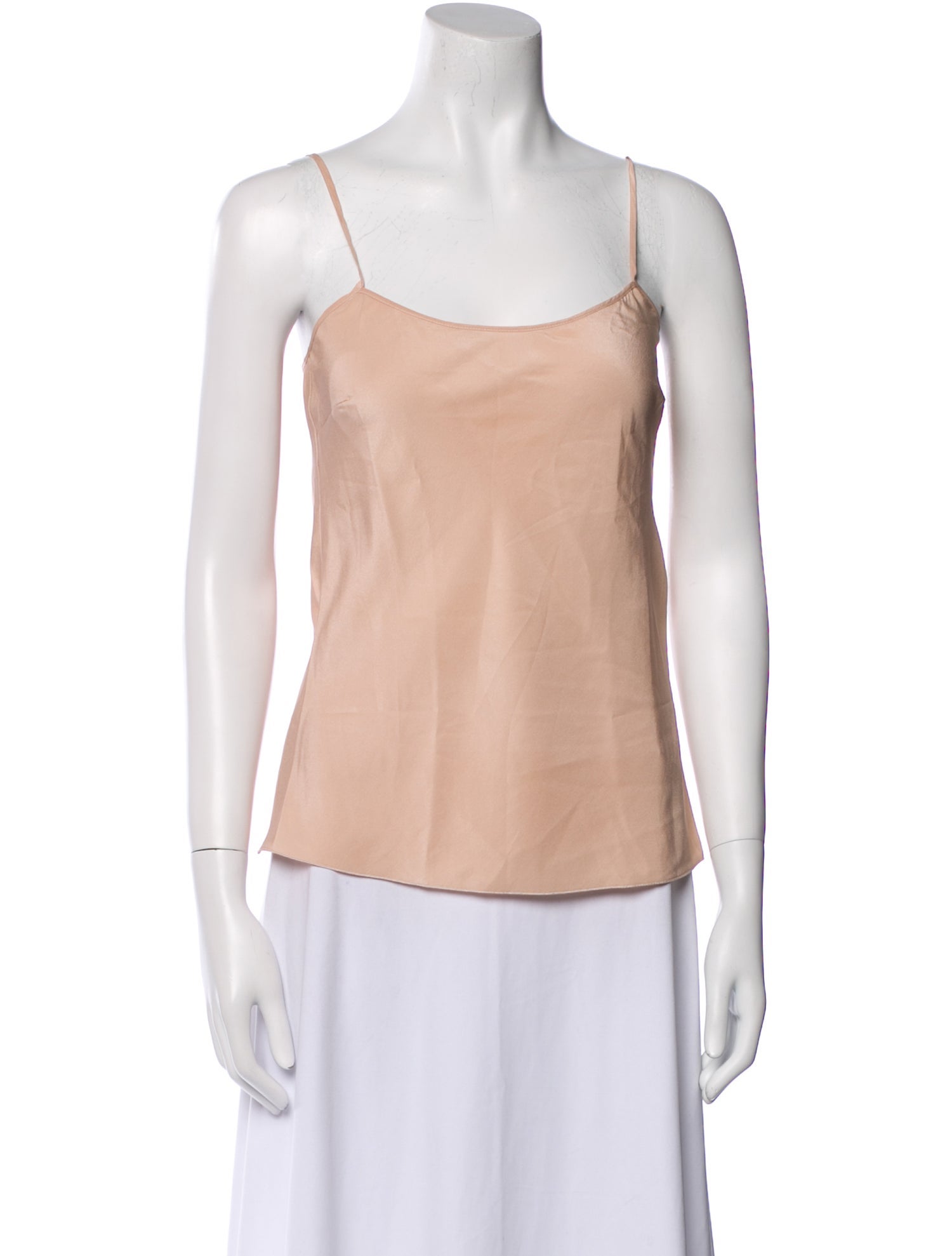 Red Valentino Square Neckline Sleeveless Top