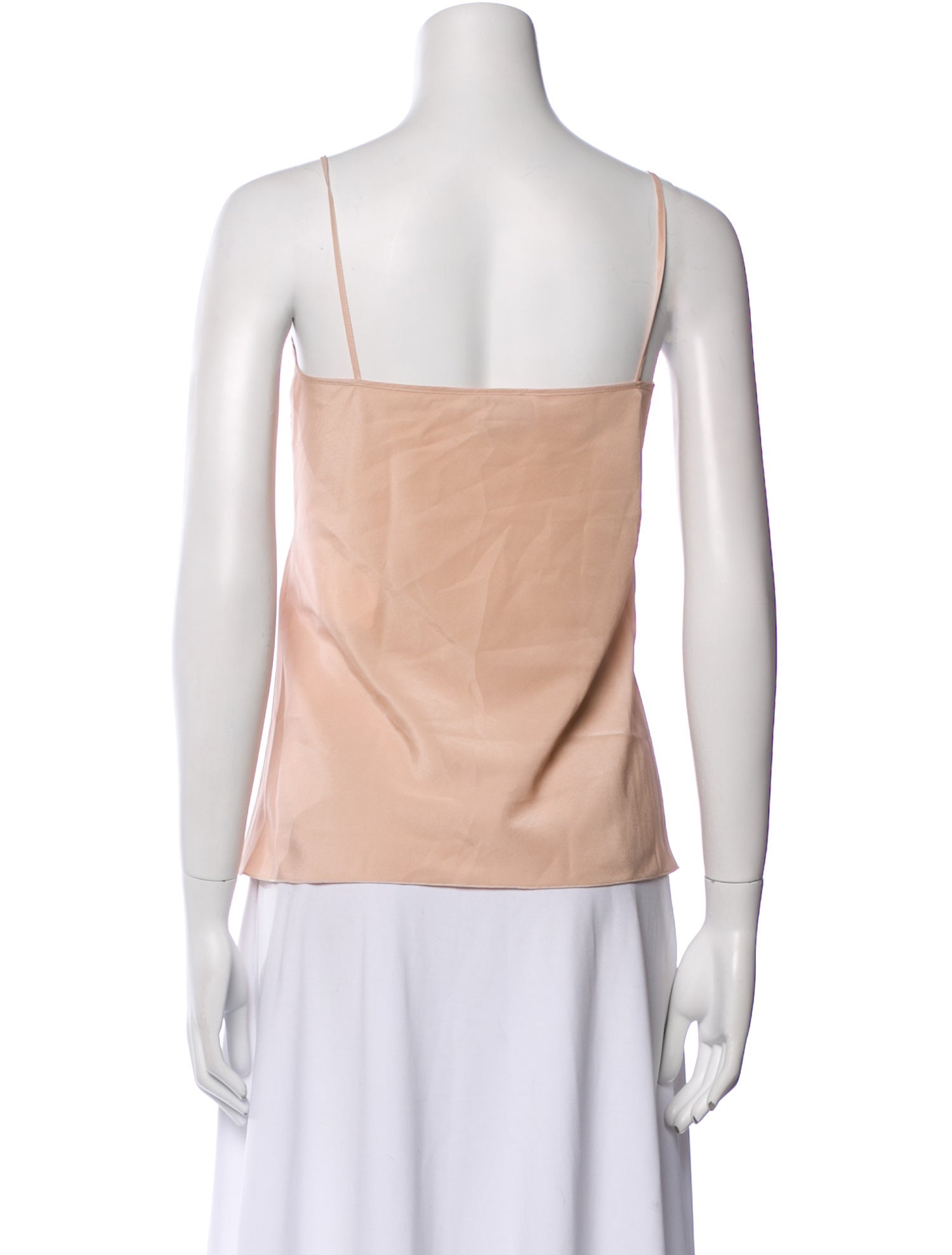 Red Valentino Square Neckline Sleeveless Top