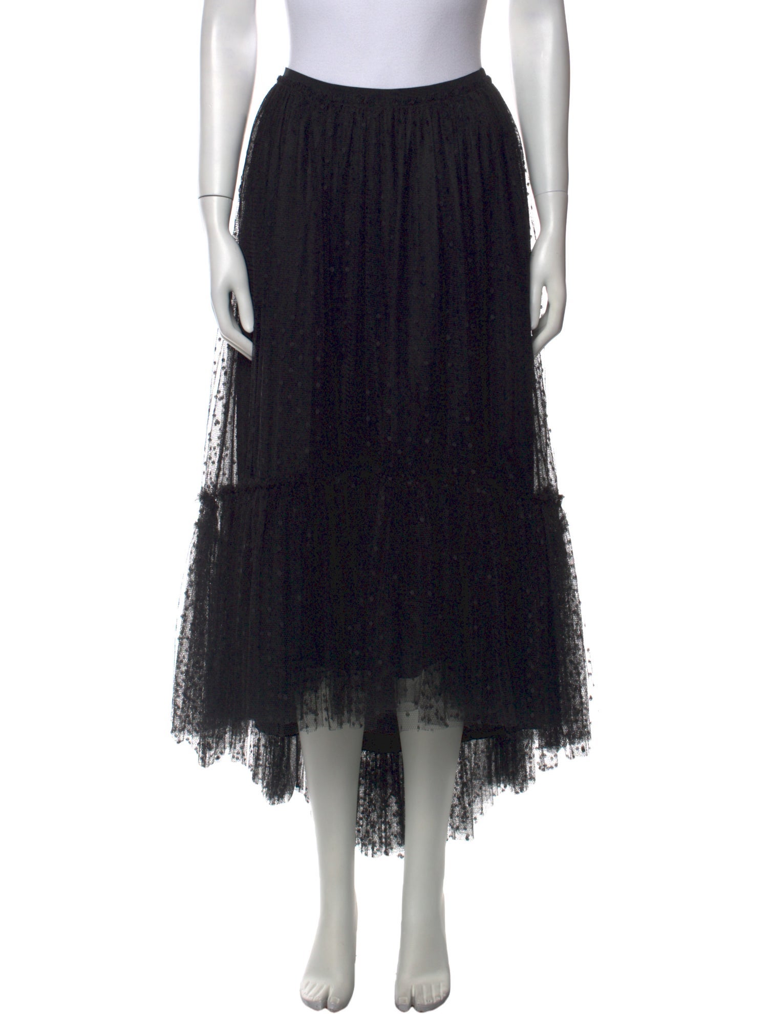 Red Valentino Midi Length Skirt