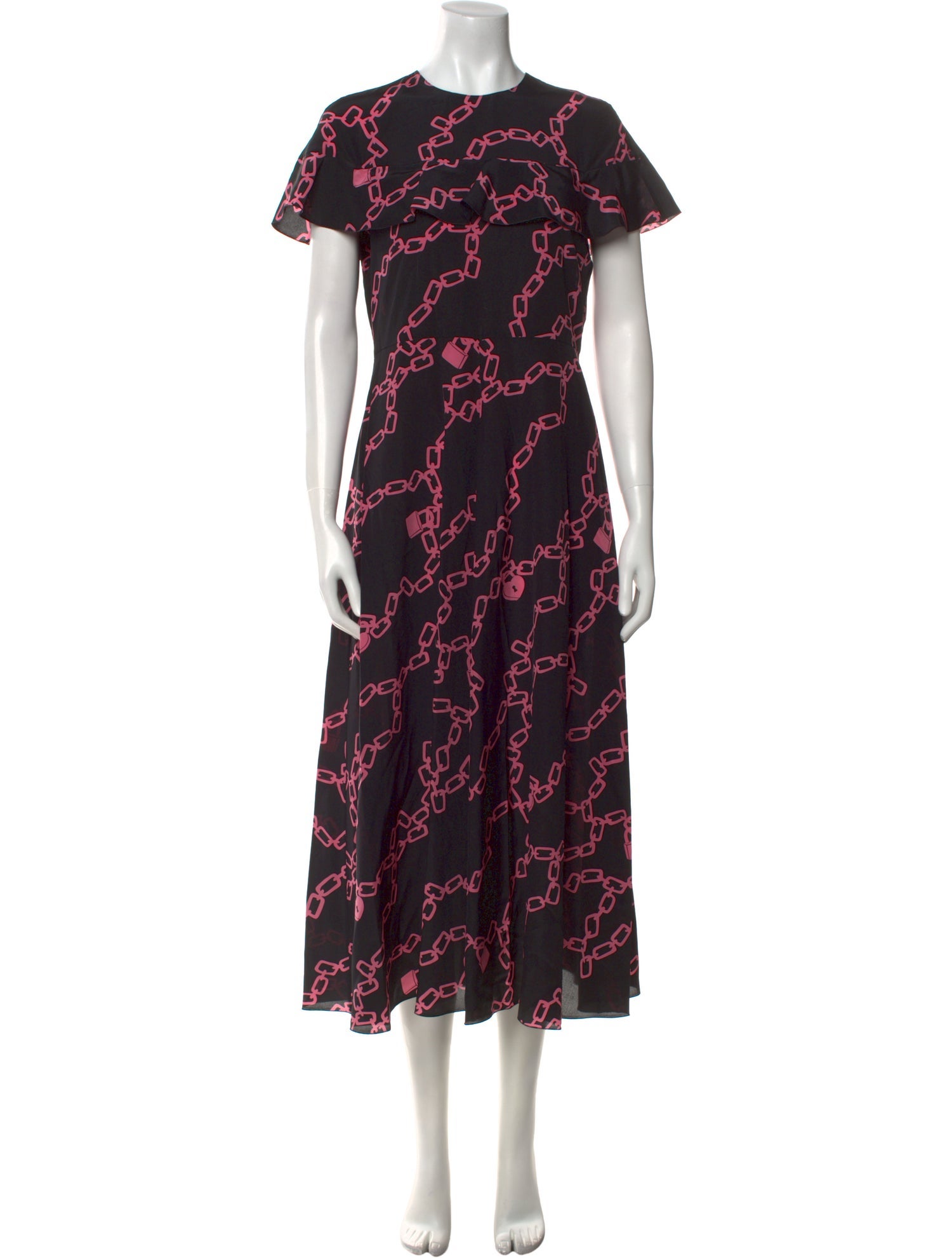 Red Valentino Silk Long Dress w/ Tags