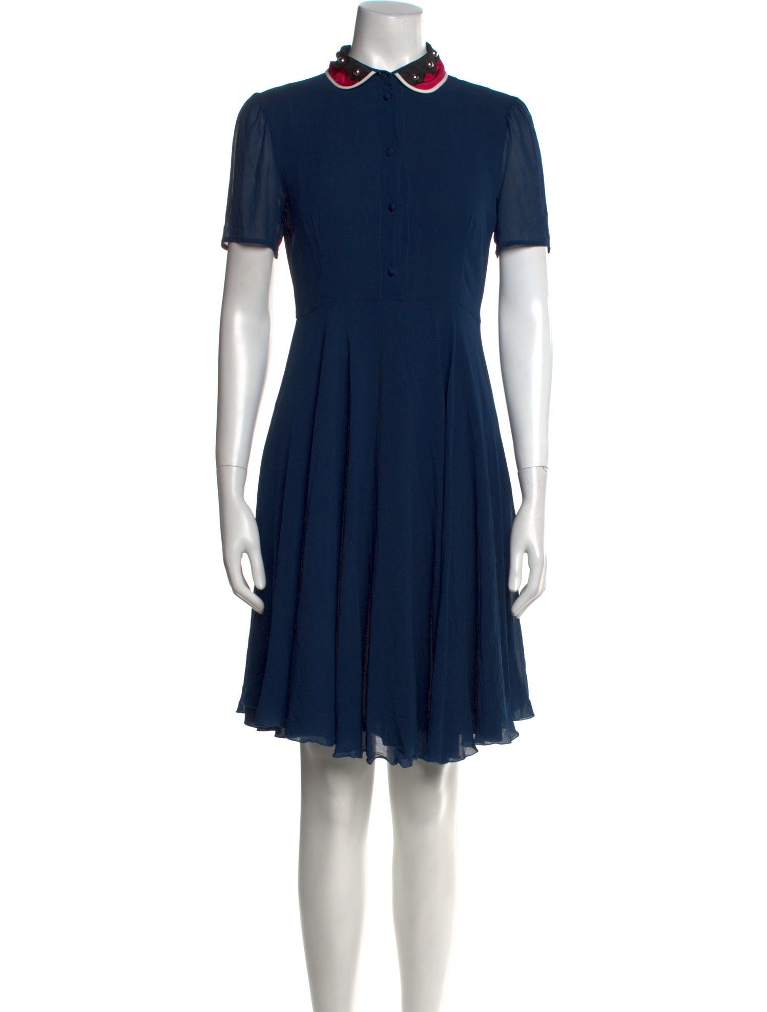 Red Valentino Silk Mini Dress