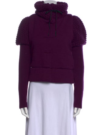 Red Valentino Wool Turtleneck Sweater