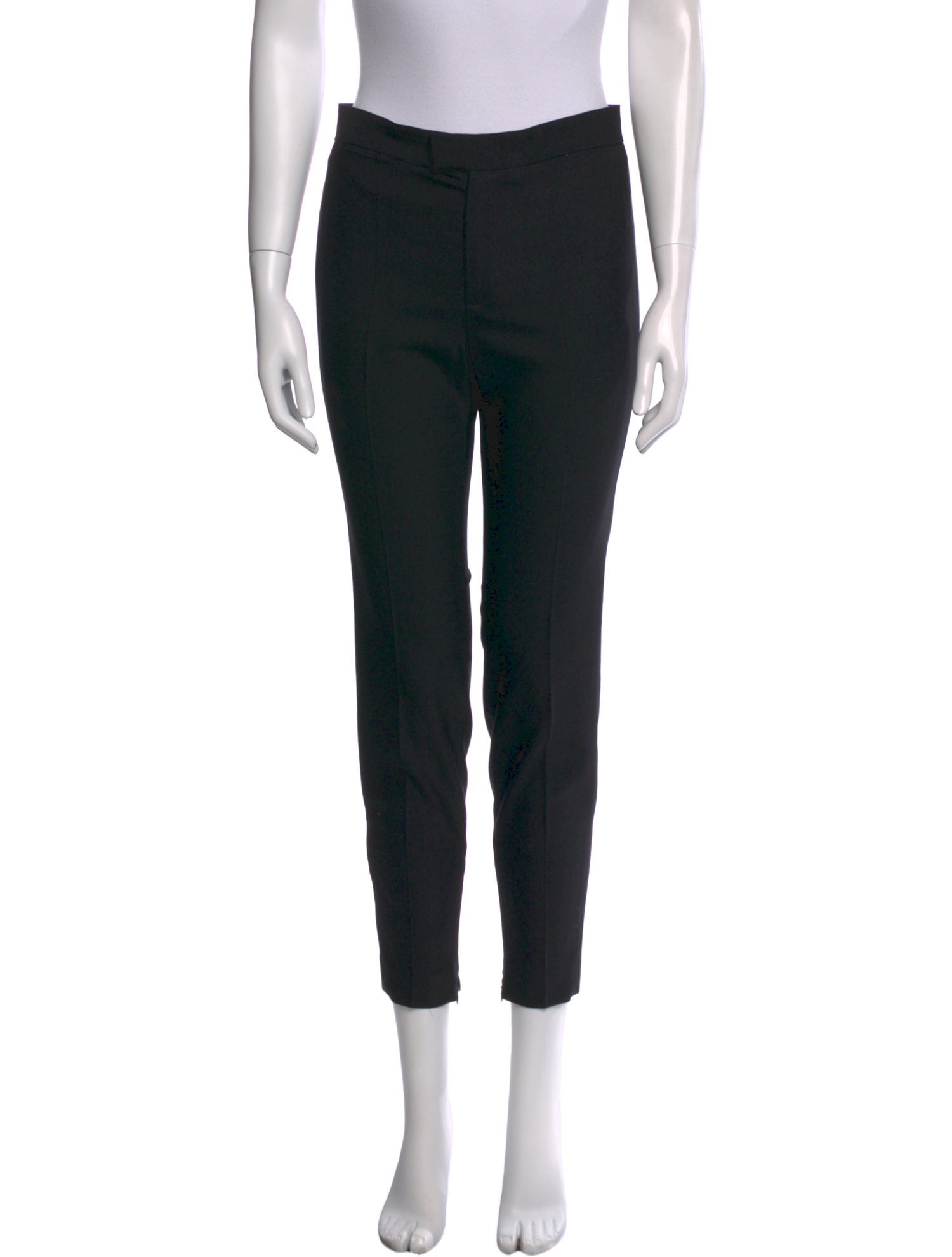 Red Valentino Virgin Wool Skinny Leg Pants