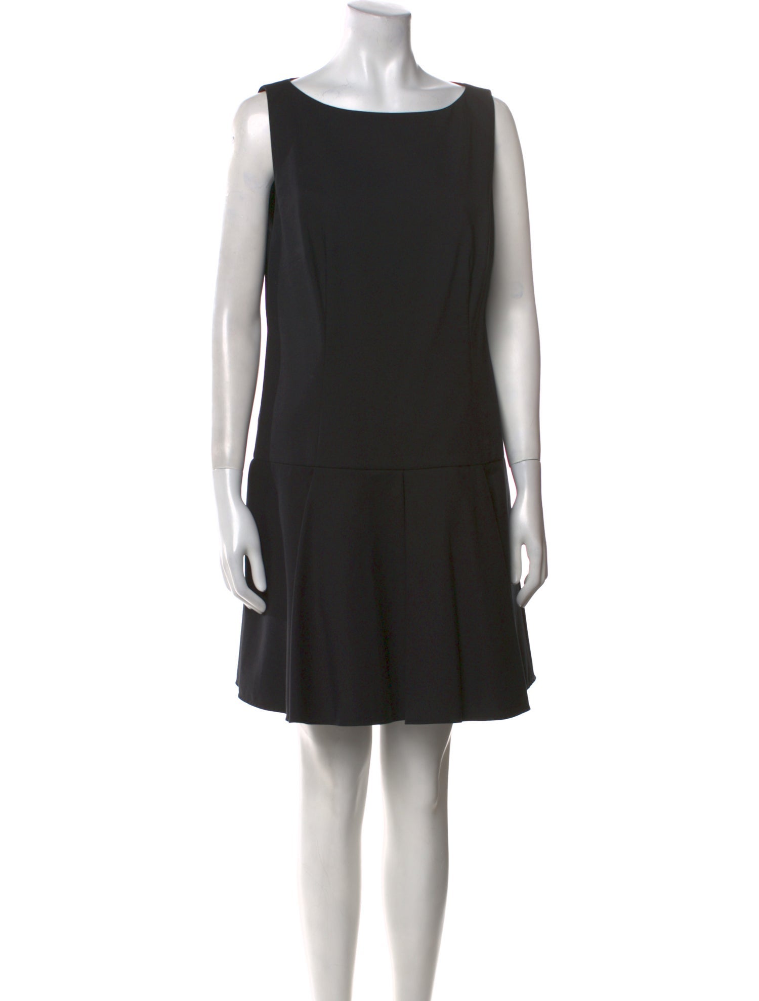 Red Valentino Bateau Neckline Mini Dress