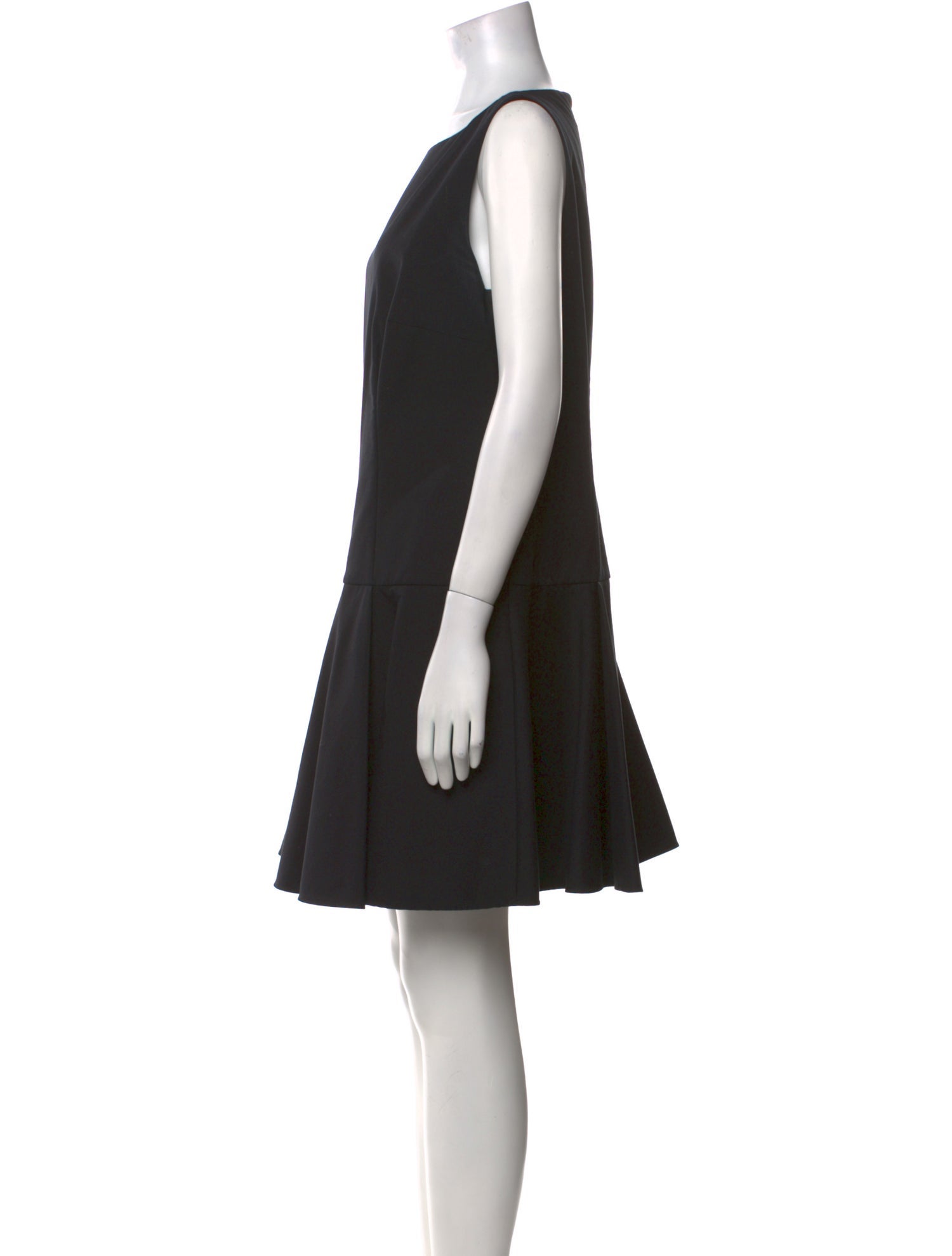 Red Valentino Bateau Neckline Mini Dress