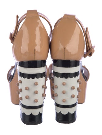 Red Valentino Patent Leather D'Orsay Pumps