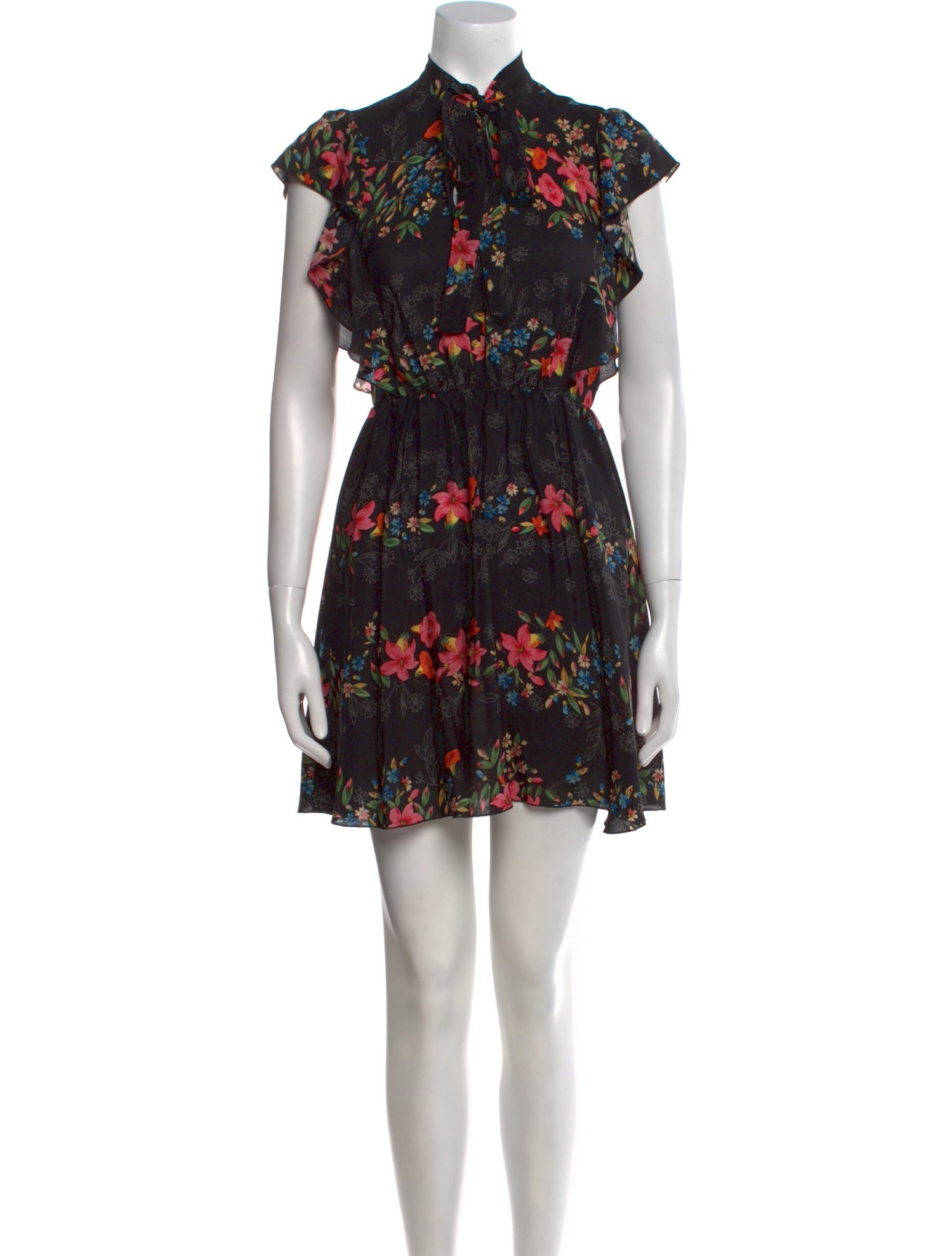 Red Valentino Silk Mini Dress