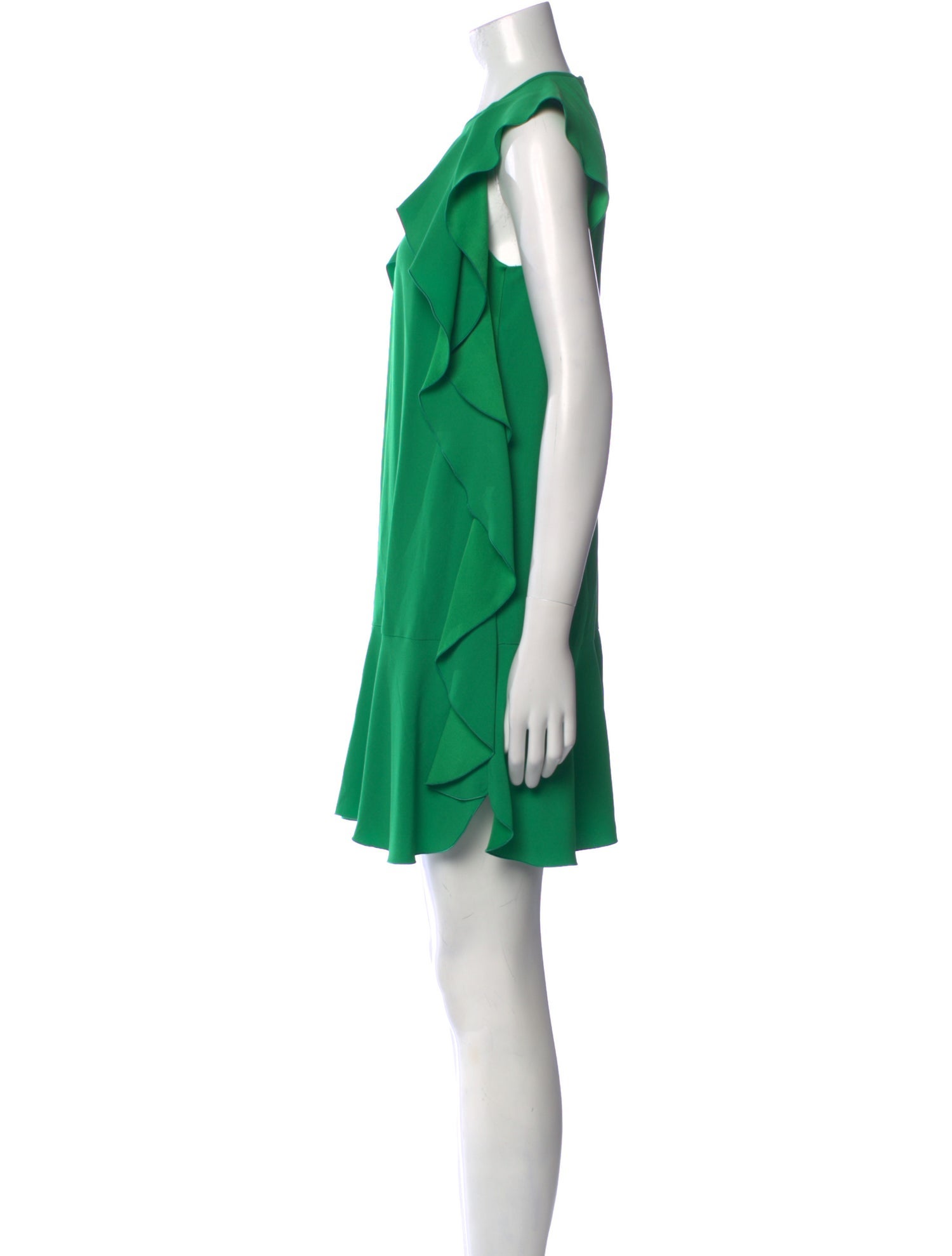 Red Valentino Crew Neck Mini Dress