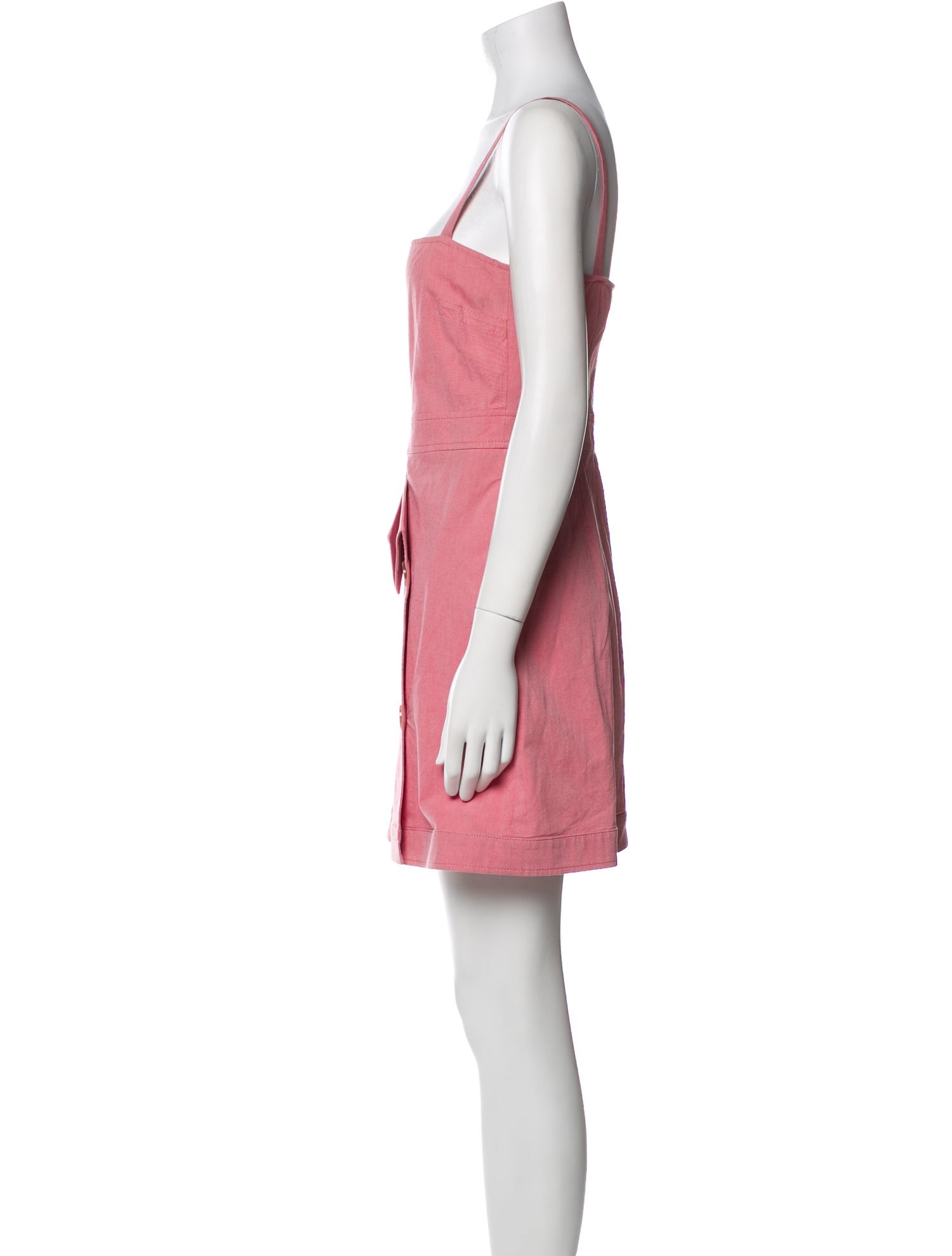 Red Valentino Square Neckline Mini Dress
