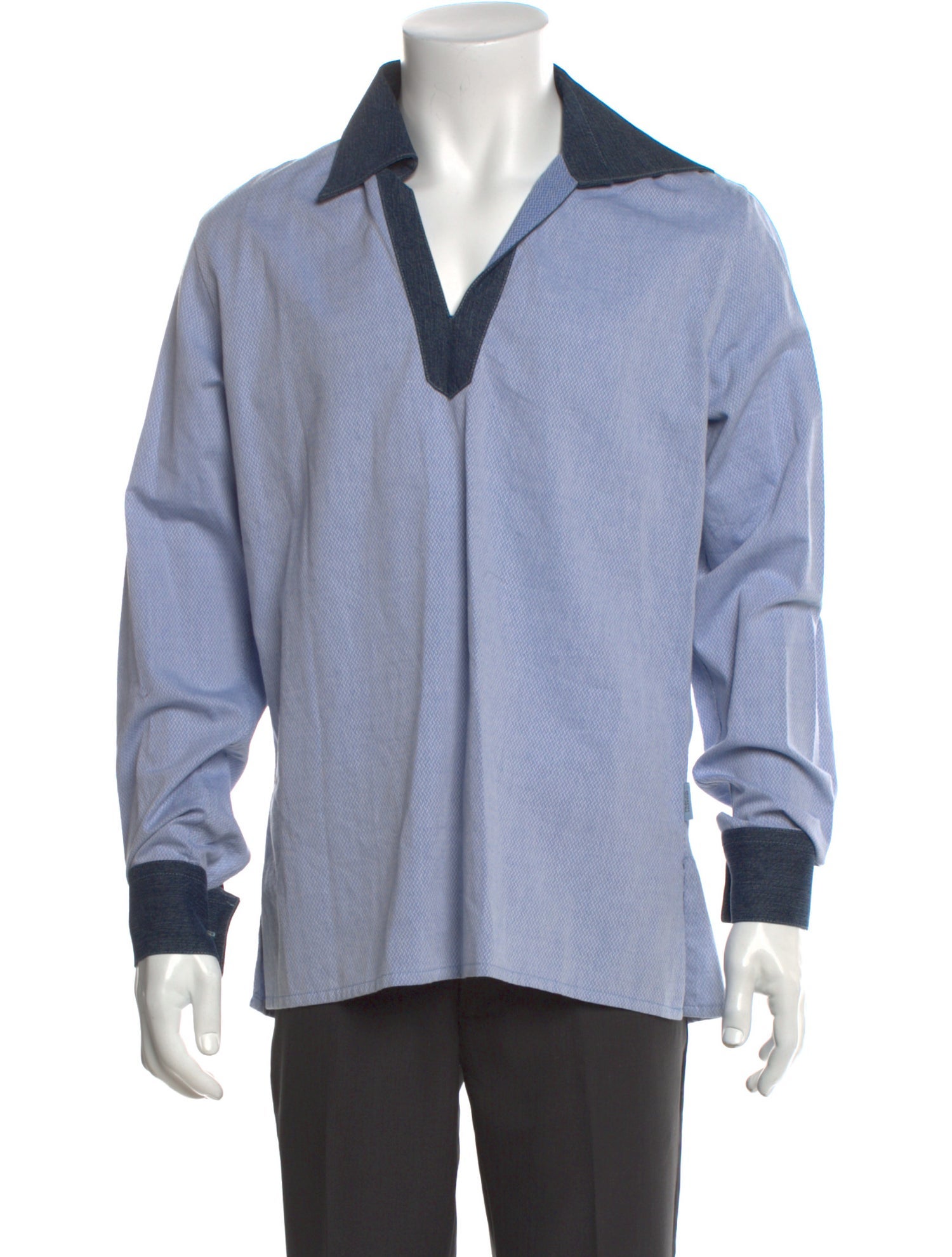 Red Valentino Printed Long Sleeve Shirt