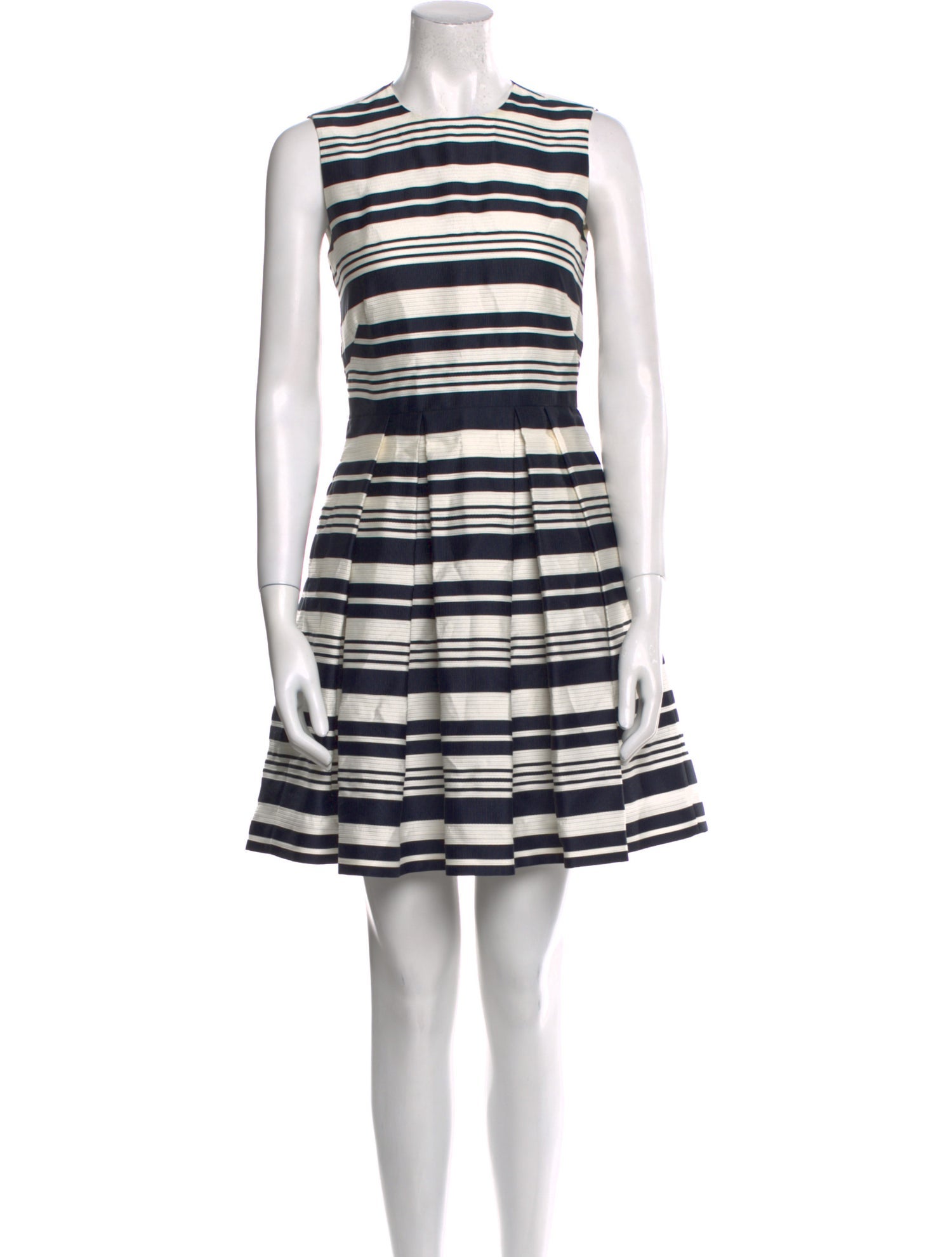 Red Valentino Striped Mini Dress