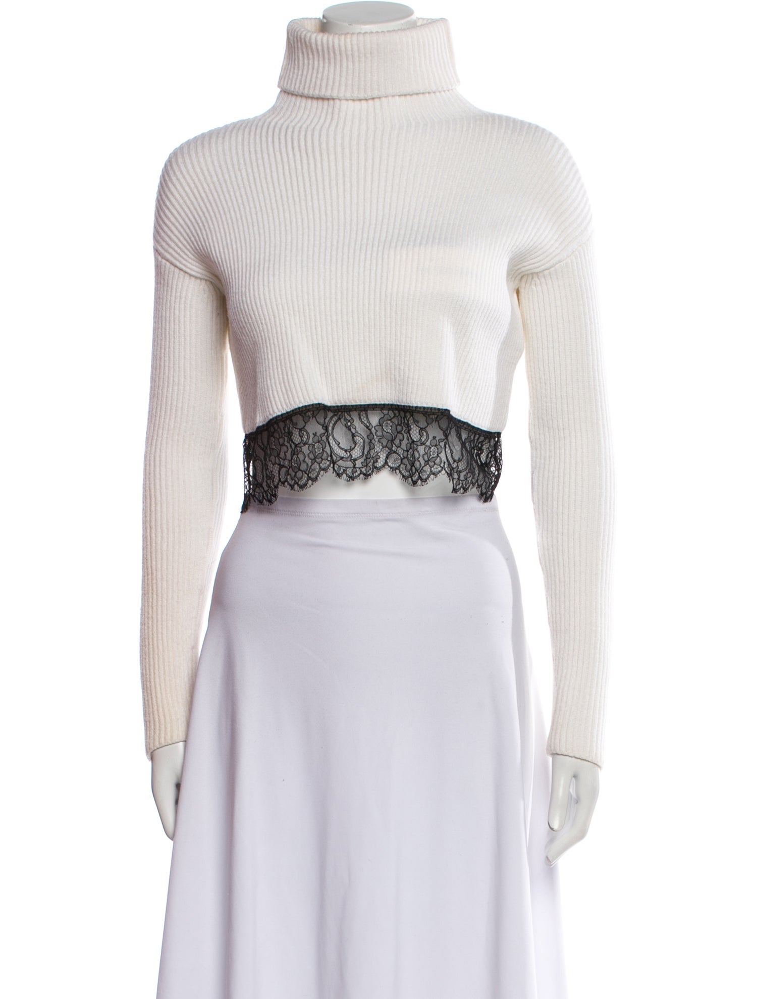 Red Valentino Virgin Wool Turtleneck Sweater