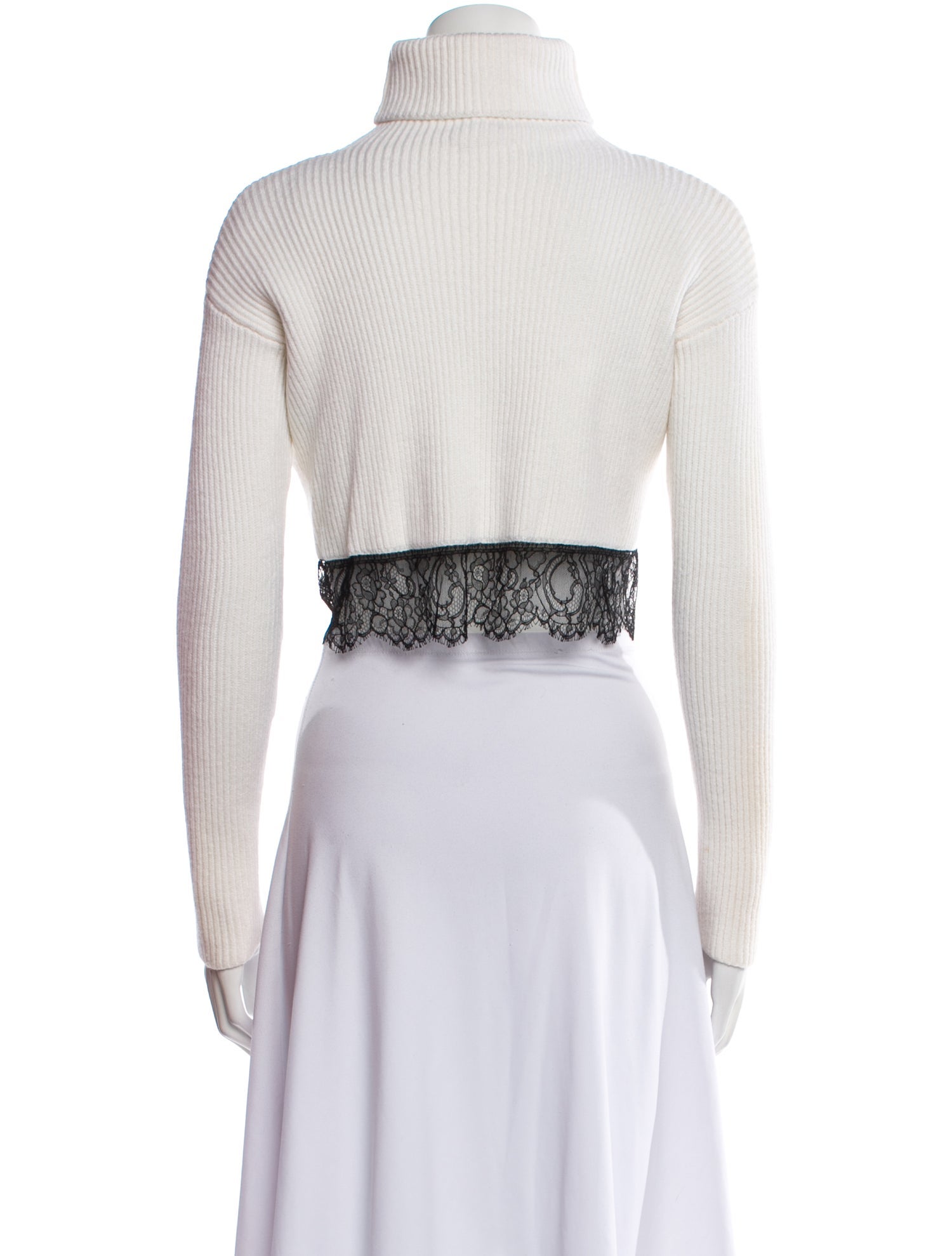 Red Valentino Virgin Wool Turtleneck Sweater