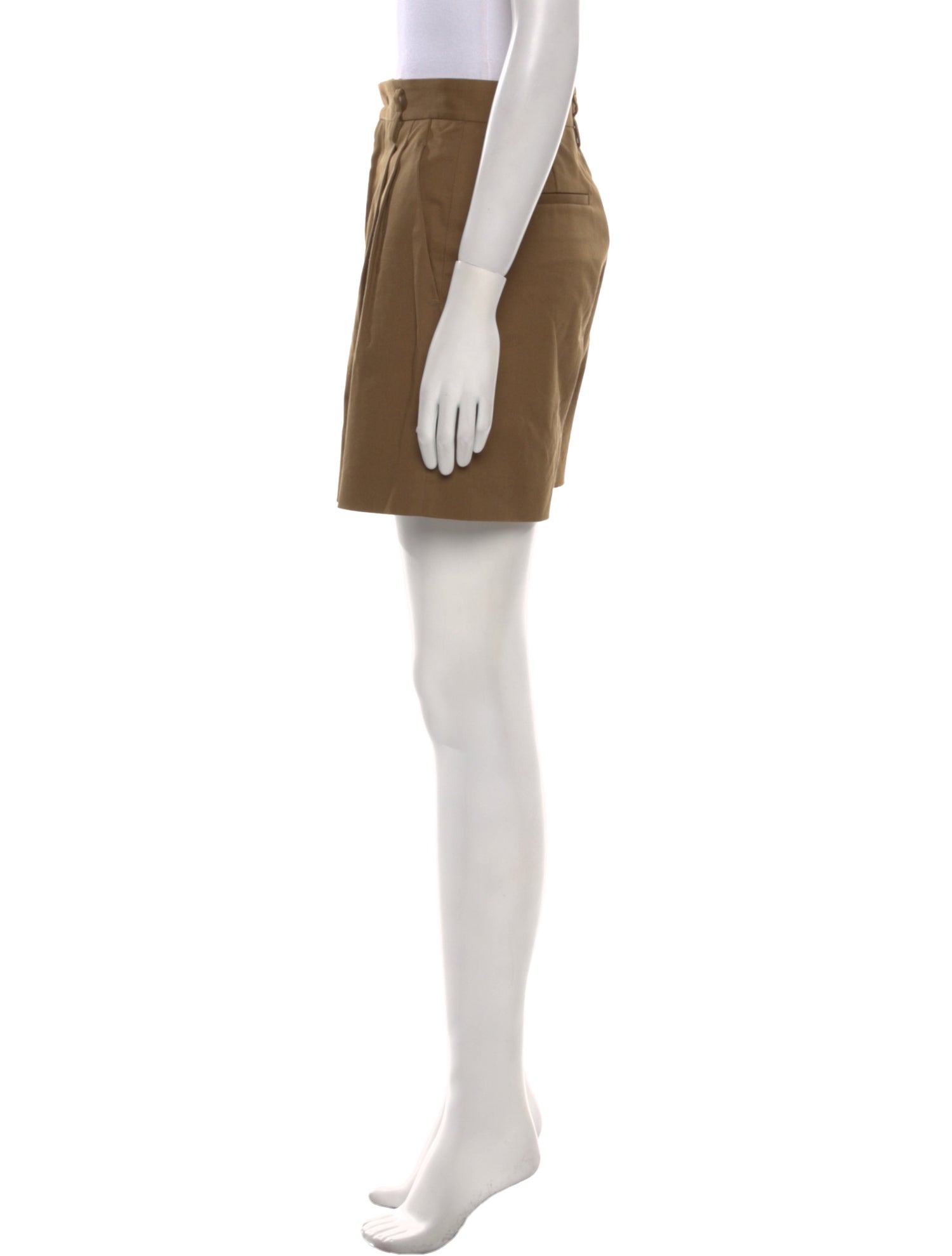 Red Valentino Silk Mini Shorts