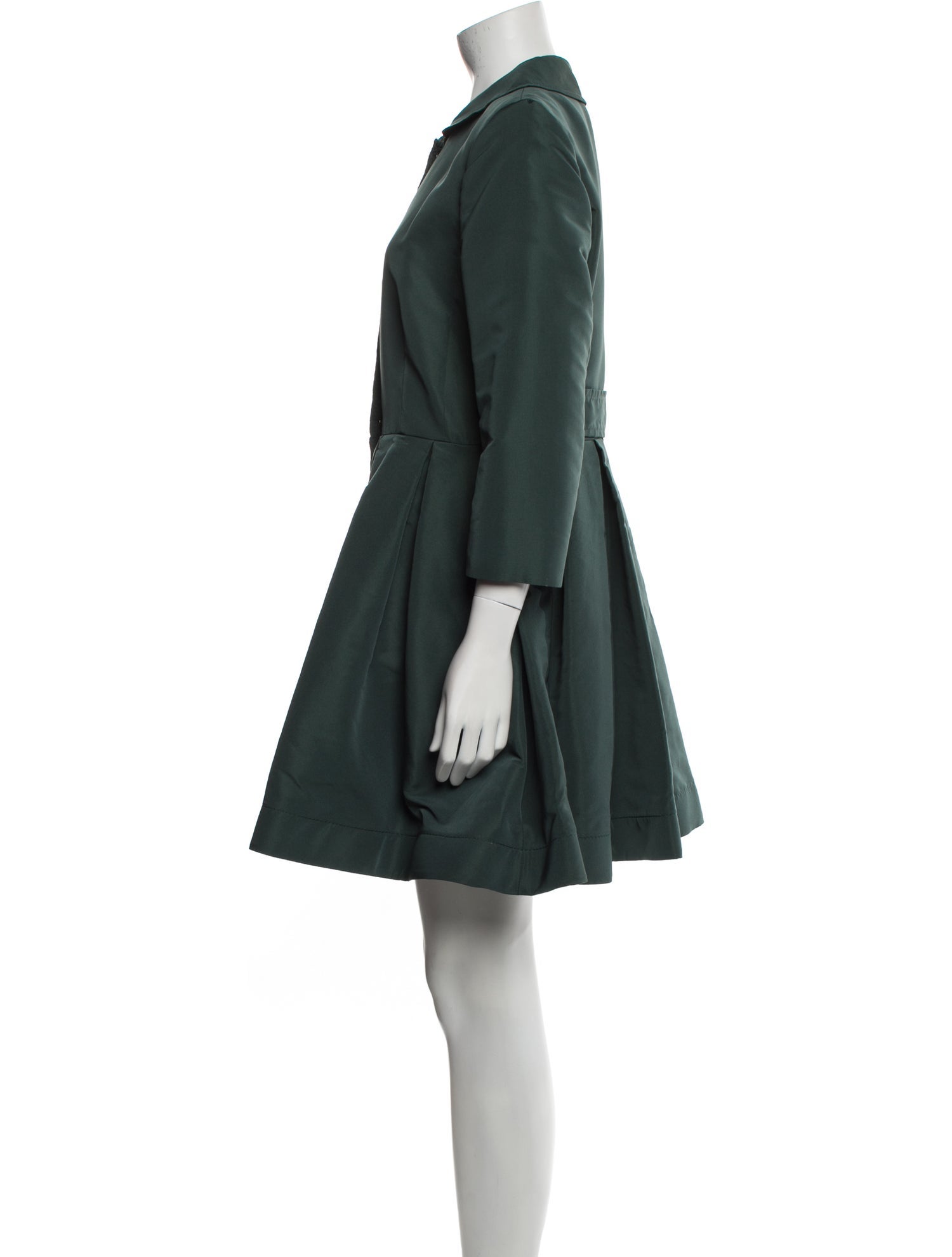 Red Valentino Crew Neck Mini Dress