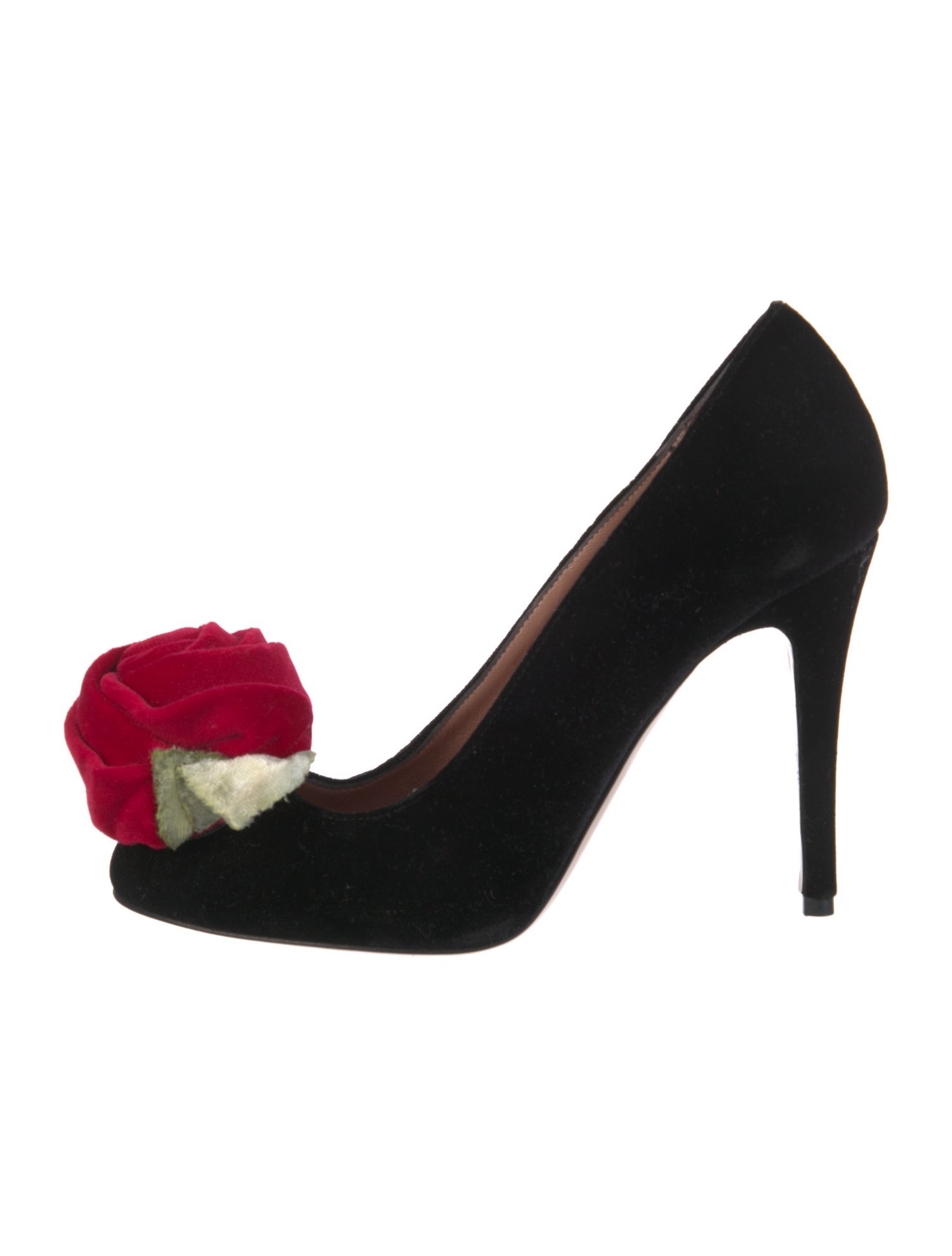 Red Valentino Velvet Pumps